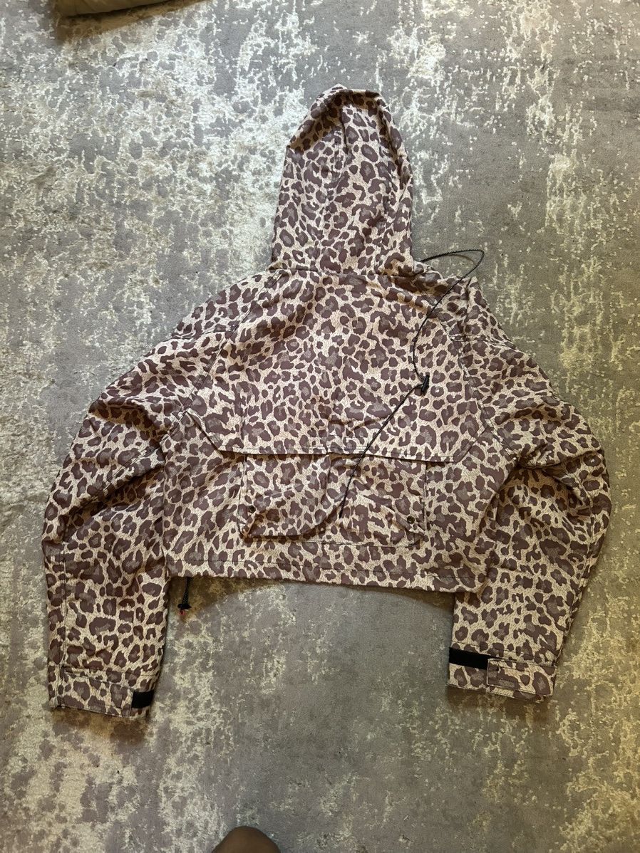 Kapital Kapital Kross Kountry Cheetah Cropped Light Rain Jacket Size US S / EU 44-46 / 1 - 2 Thumbnail