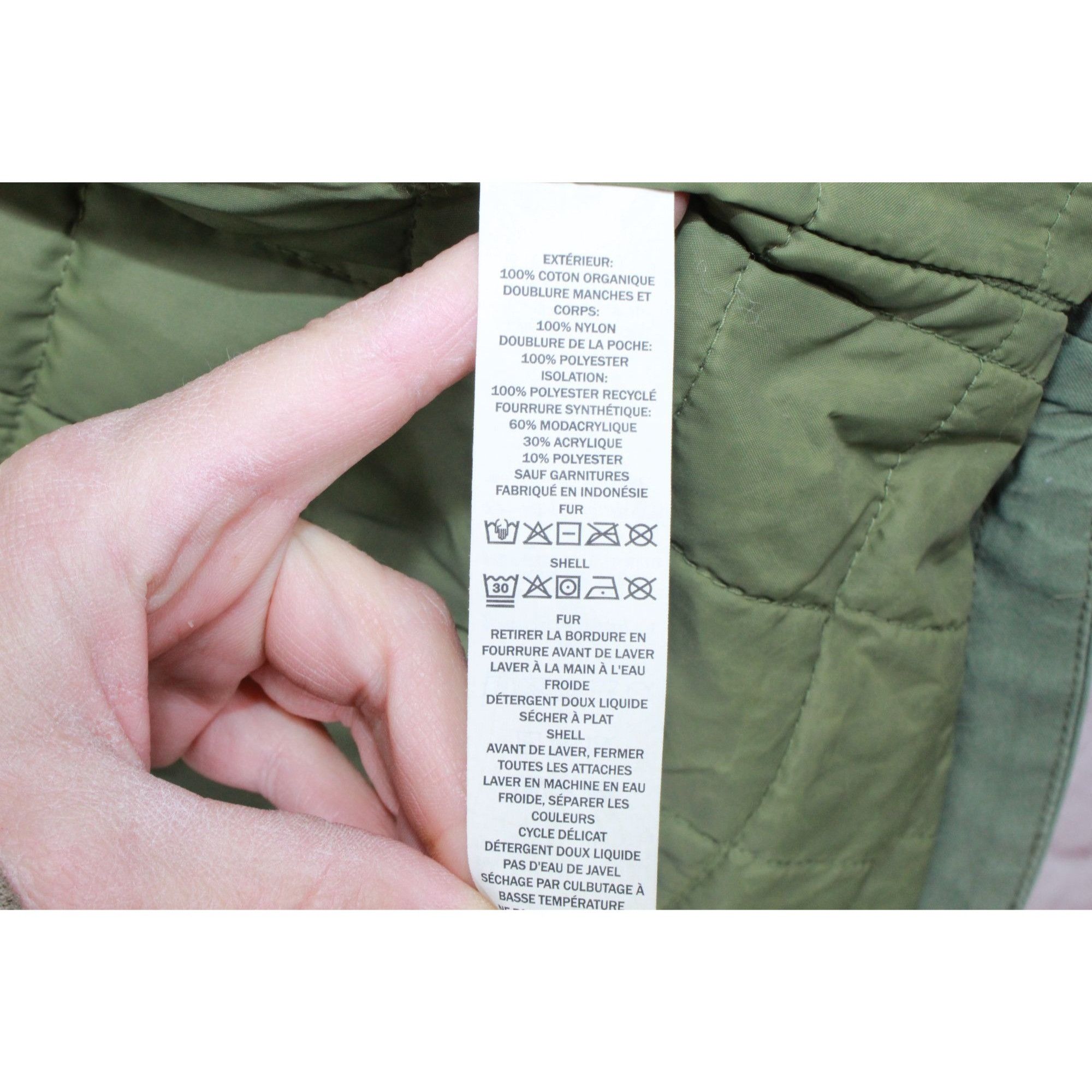 L.L. Bean LL Bean Women's East End Parka Deep Olive Size Small Pet Size S / US 4 / IT 40 - 8 Thumbnail
