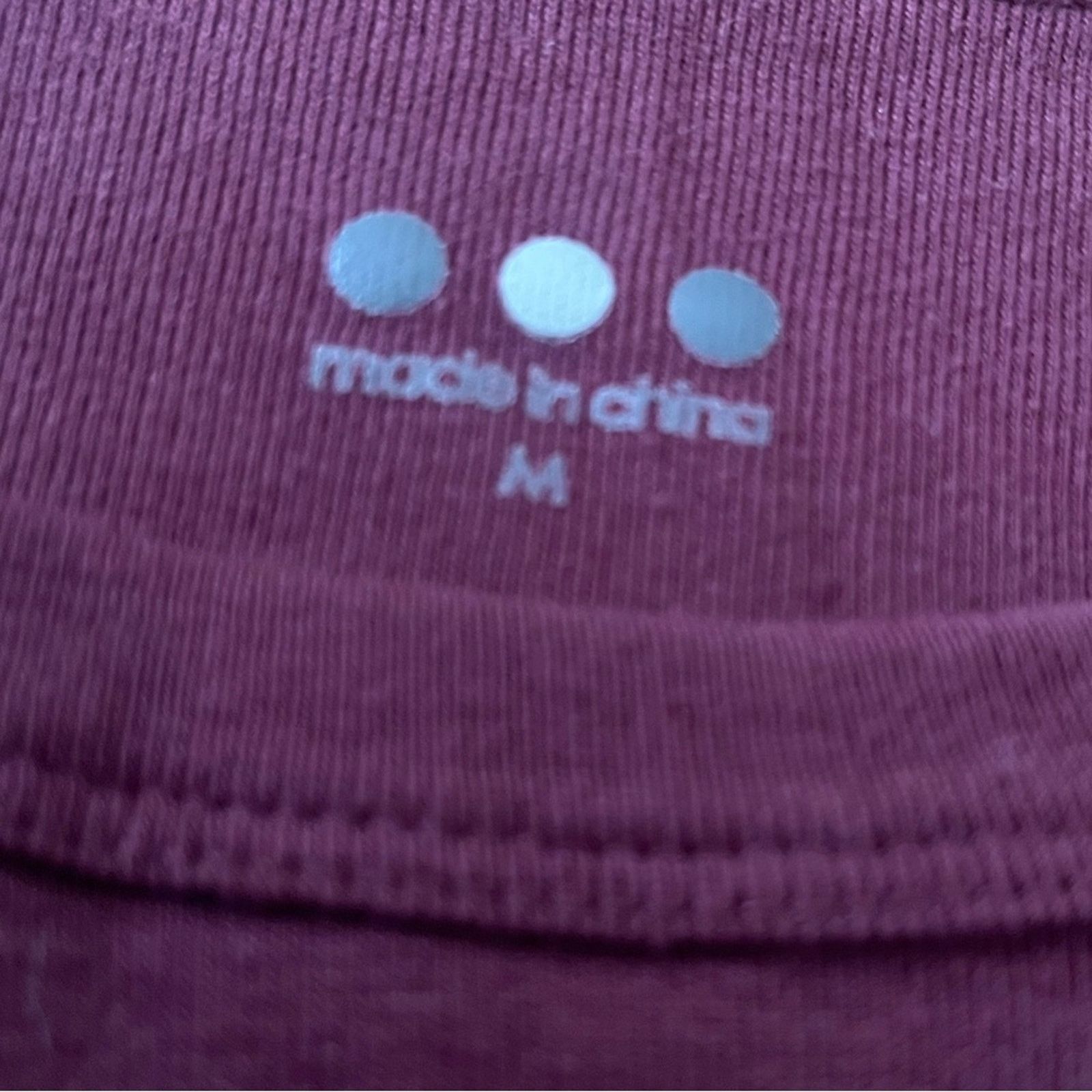 Chicos Three Dots Purple Long Sleeve Tee, size Medium Size M / US 6-8 / IT 42-44 - 3 Thumbnail