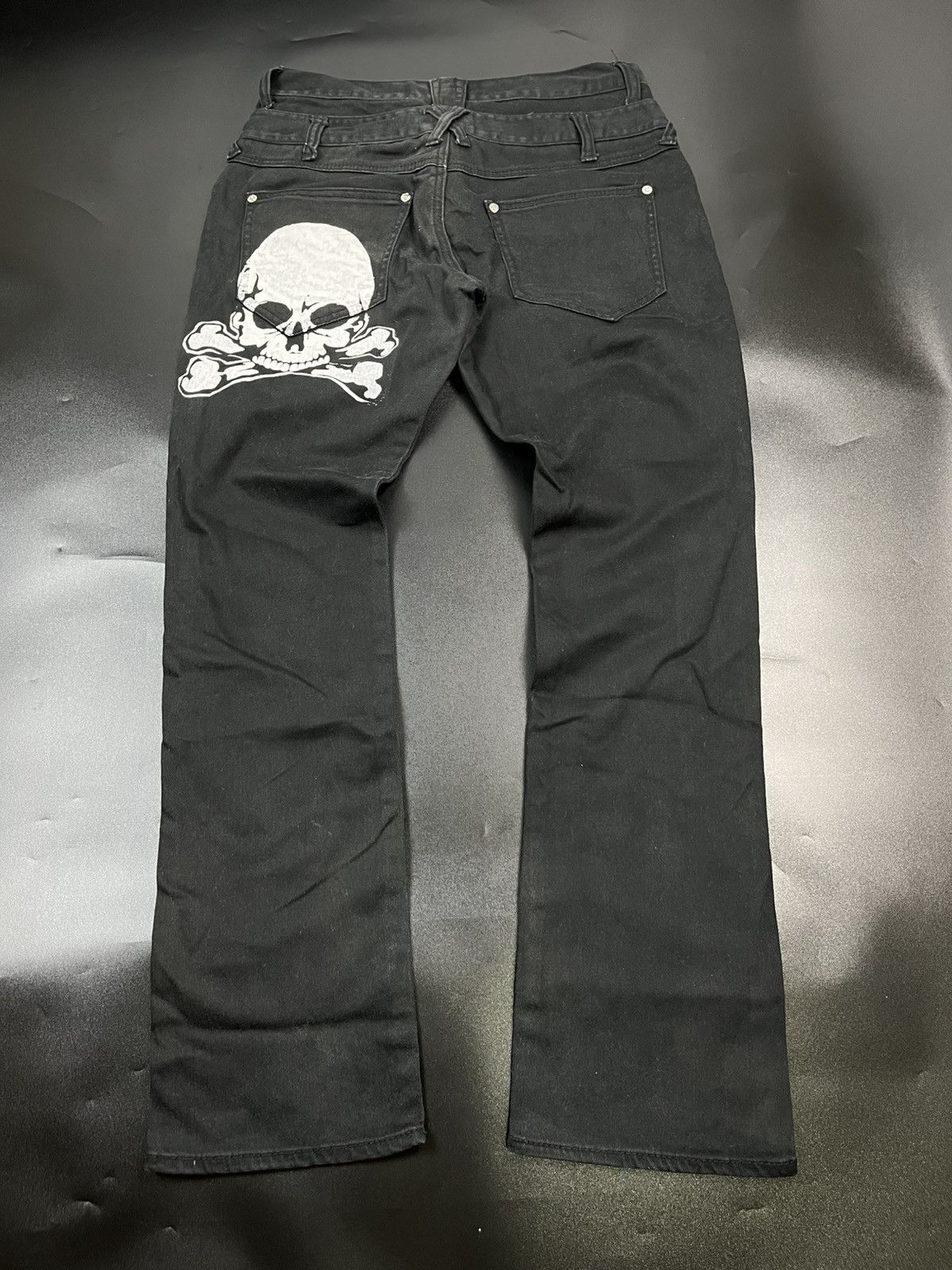 Hysteric Glamour Japanese Skulls big logo jeans Size US 30 / EU 46 - 1 Thumbnail