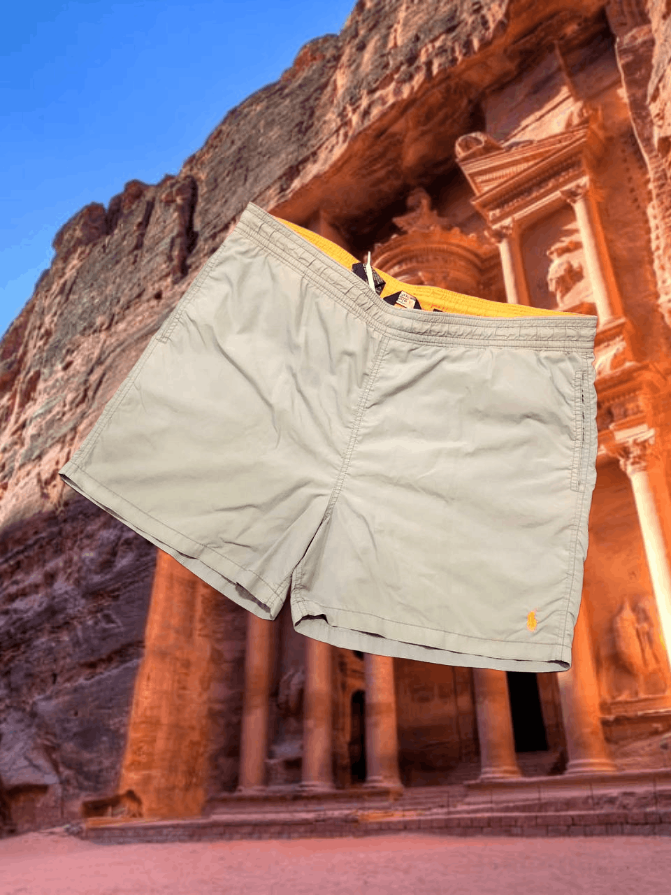 Polo Ralph Lauren streetwear shorts Polo by Ralph Lauren Vintage Y2K Size US 36 / EU 52 - 1 Thumbnail