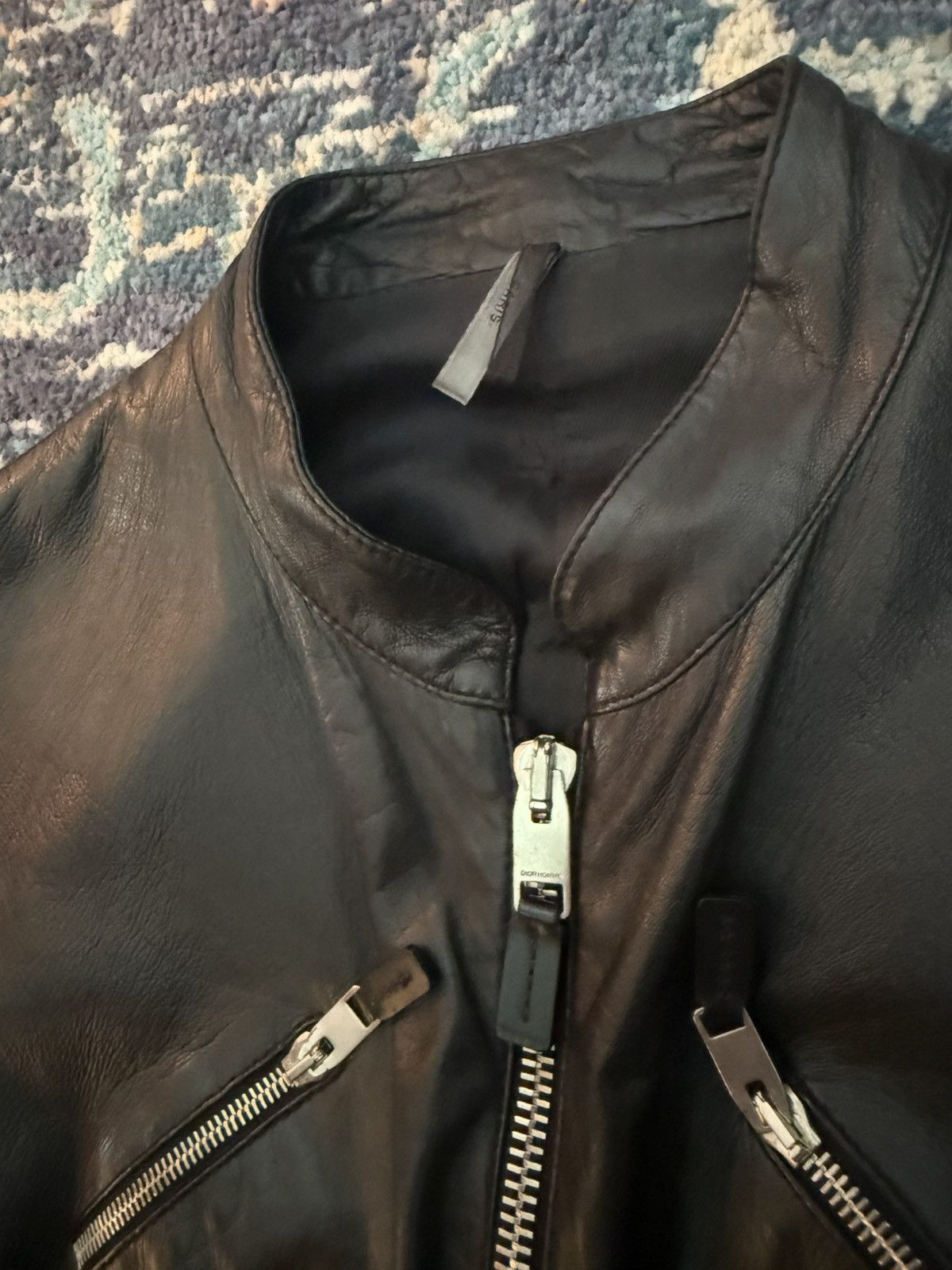 Hedi Slimane Dior Homme SS07 campaign leather jacket Size US S / EU 44-46 / 1 - 8 Thumbnail