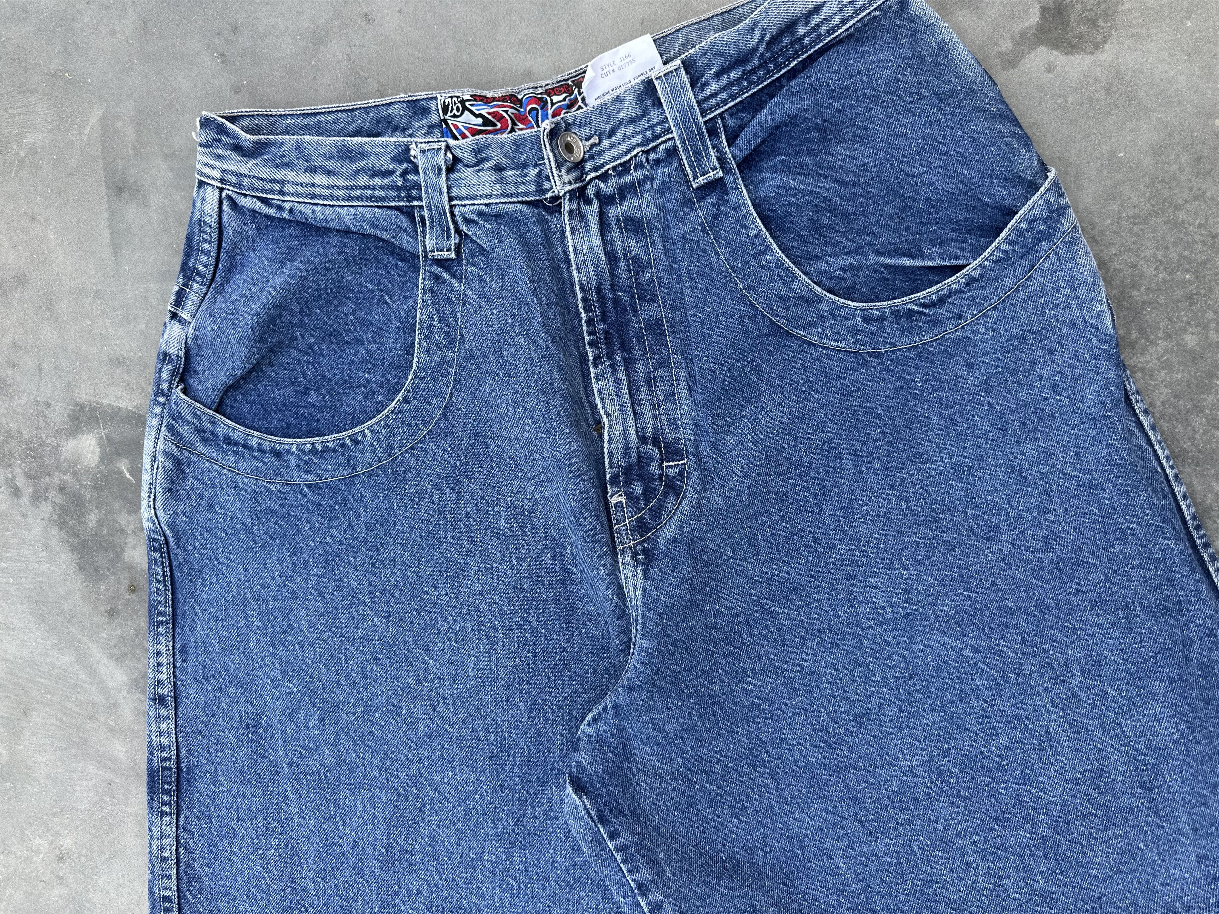 JNCO Vintage JNCO Wide Leg Denim Jeans – Y2K Skate Baggy Fit Size US 34 / EU 50 - 9 Thumbnail