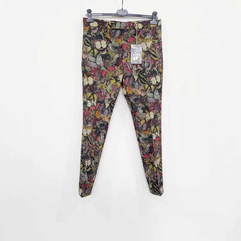 Valentino Valentino Colorful Cotton Casual Pants for Men 0089 Size US 27 - 1 Thumbnail