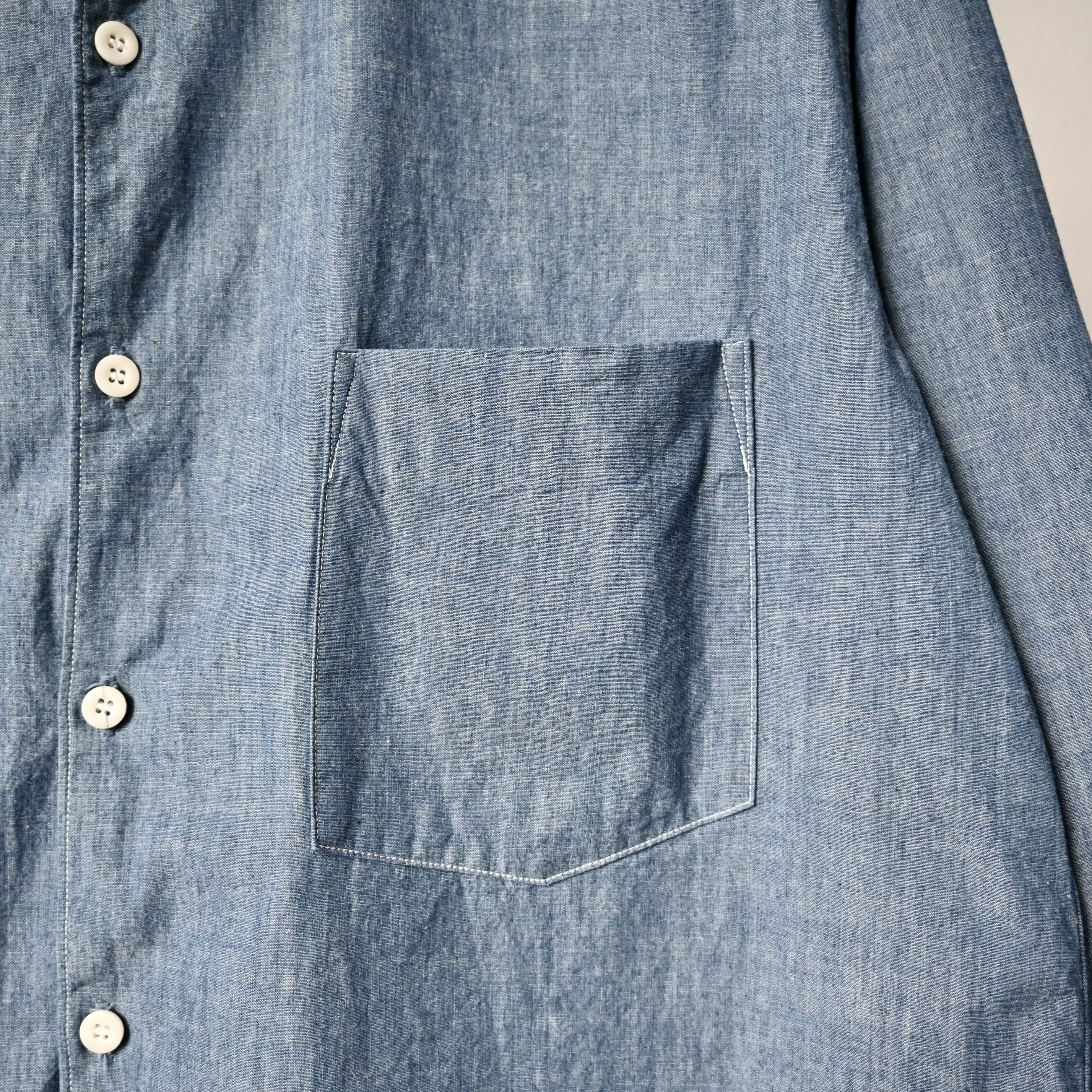 Spellbound SPELLBOUND cotton chambray work shirt, made in Japan Size US M / EU 48-50 / 2 - 6 Thumbnail