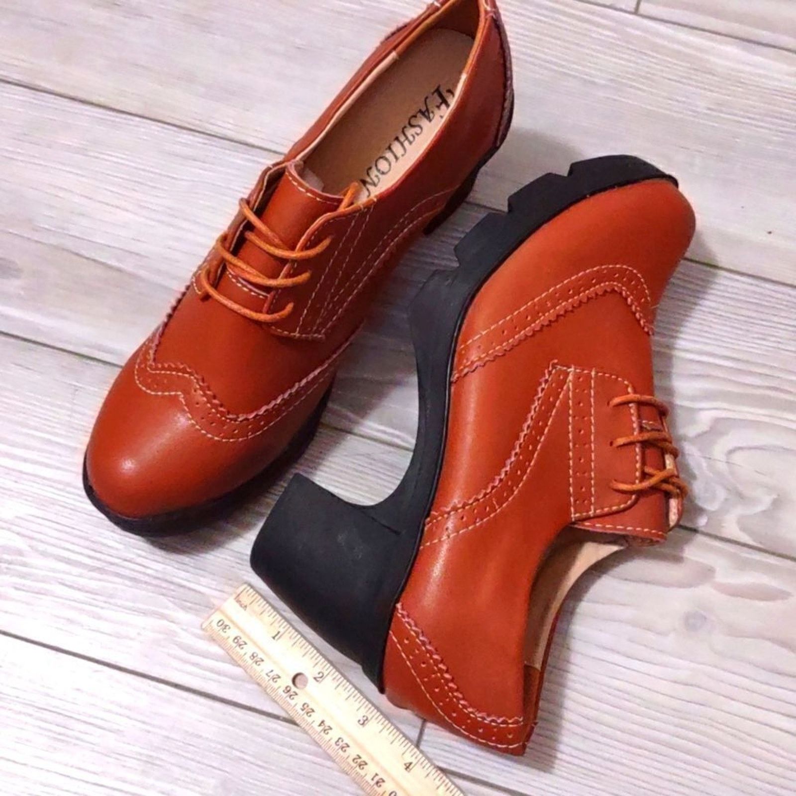 Other (51-2967) DADAWEN Women's Oxfords Sz 40 (9.5) Size US 9.5 / IT 39.5 - 5 Thumbnail