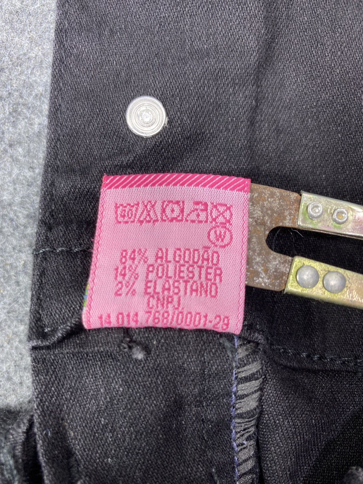Jean Gata Black Denim - J1017 Size 26" / US 2 / IT 38 - 12 Thumbnail