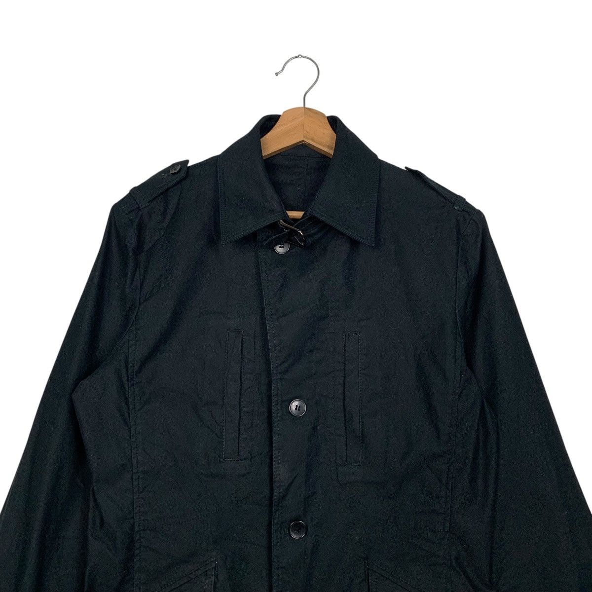 Takeo Kikuchi TAKEO KIKUCHI Black Cotton Chore Coat Jacket #2761-C124 Size US S / EU 44-46 / 1 - 2 Thumbnail