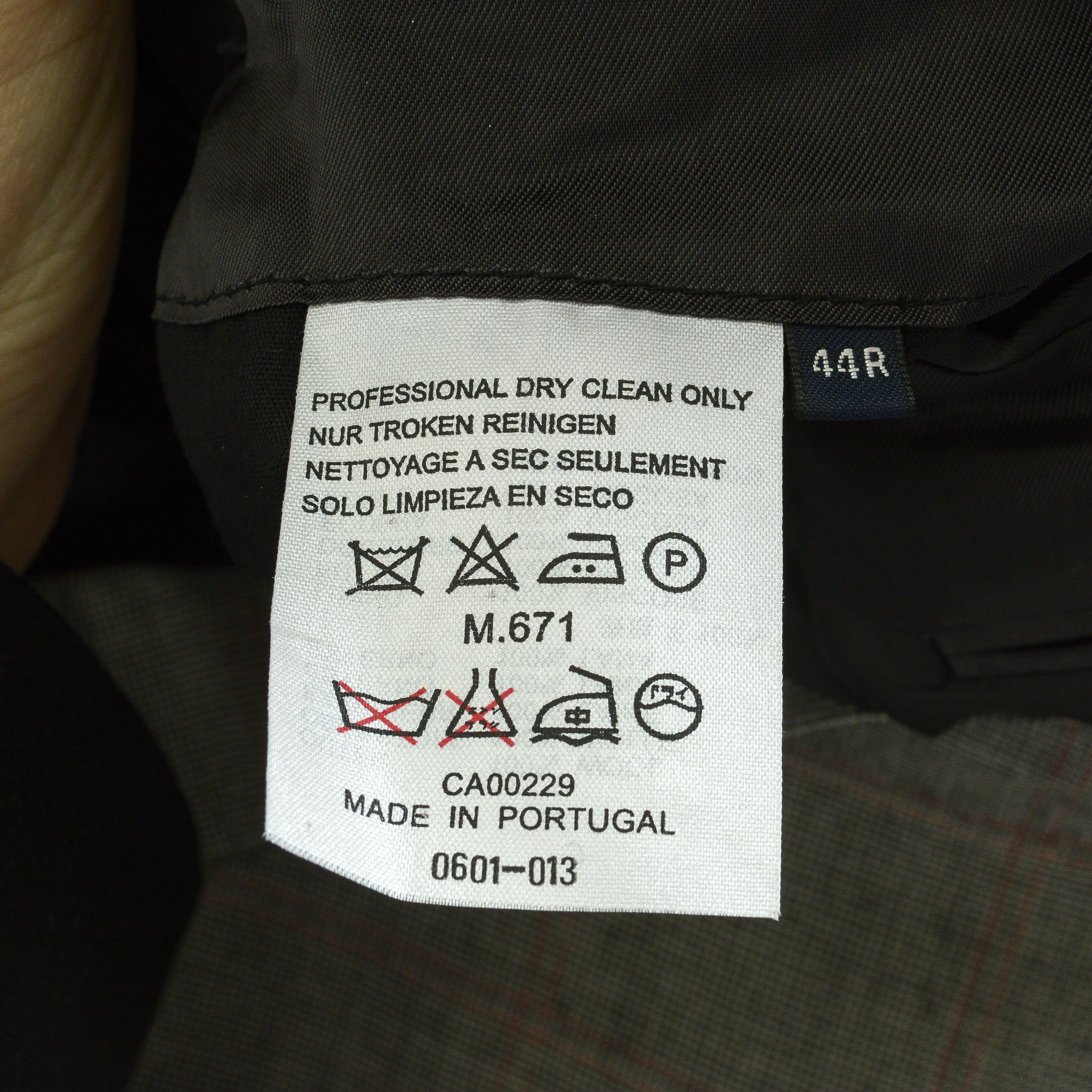 Aquascutum Wool Blazer UK 34 US Coat EU 44 Jacket Plaid Check Suit 2XS Size 34R - 8 Thumbnail