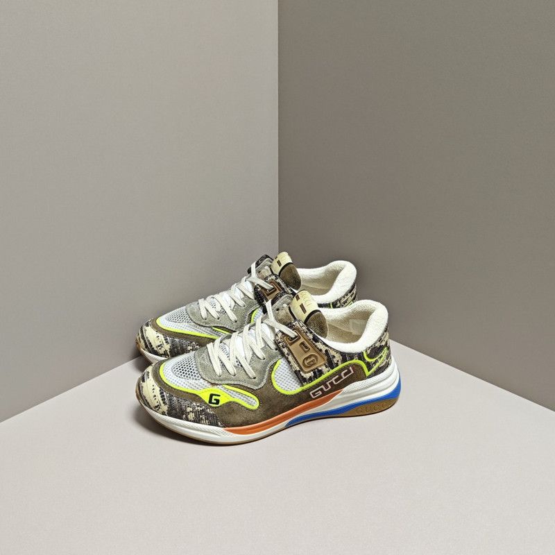 Gucci Gucci Ultrapace Low-Top Sneaker in Rock Grey 0079 Size US 9 / EU 42 - 1 Thumbnail