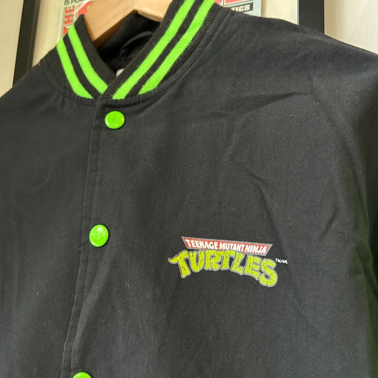 The Simpsons VINTAGE 90s | Teenage Mutant Ninja Turtles Bomber Jacket XS Size US XS / EU 42 / 0 - 3 Thumbnail