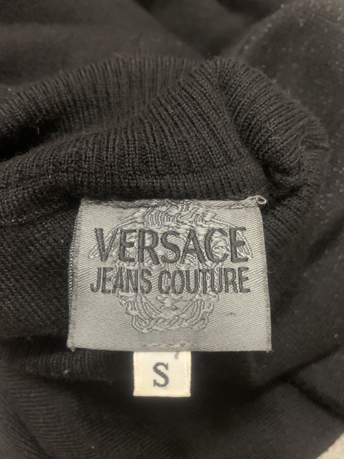Versace Jeans Couture Vtg Versace Jeans Couture Turtleneck Mini Dress Size S / US 4 / IT 40 - 8 Thumbnail