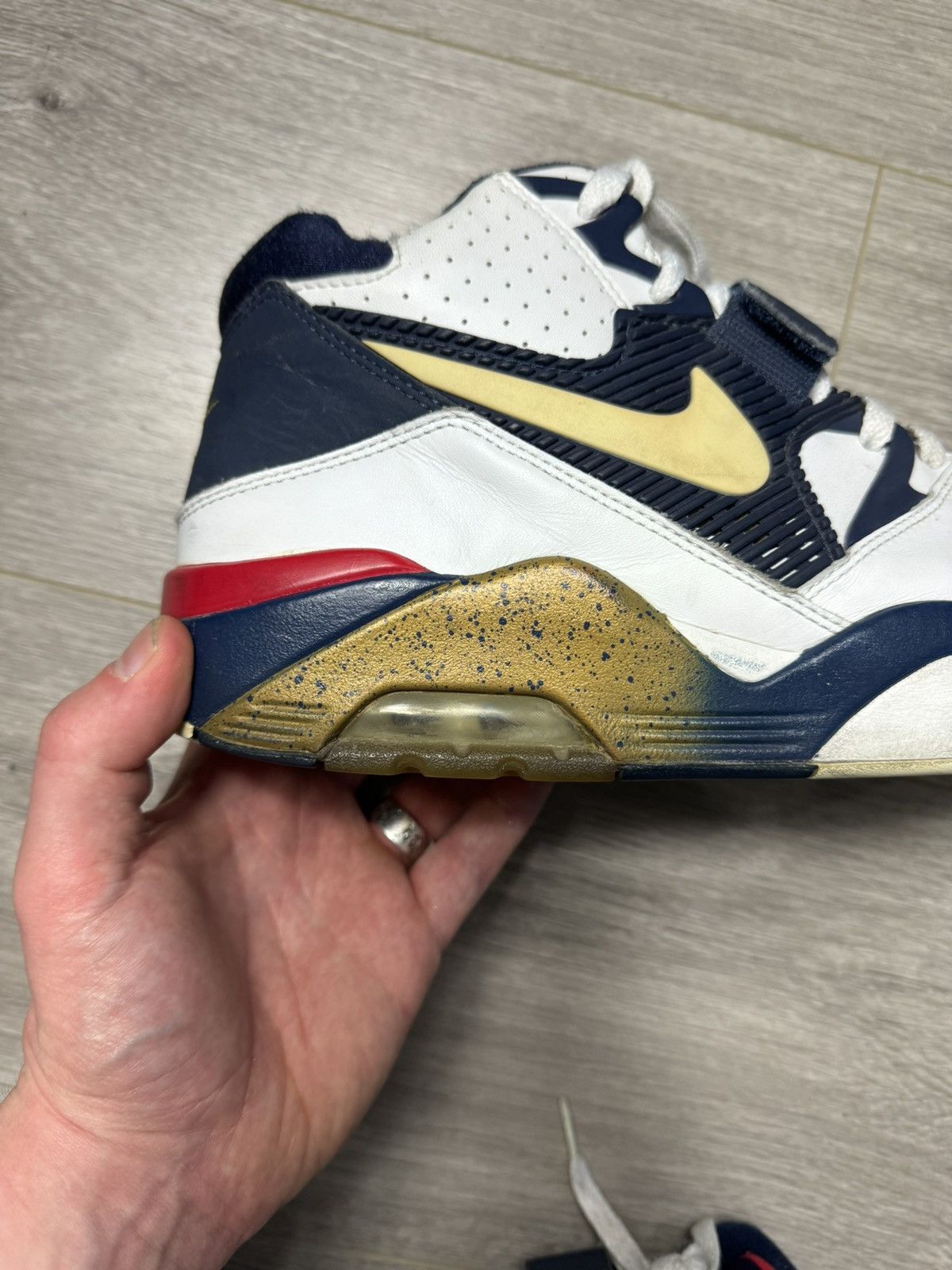Nike × Vintage 2004 Nike Air Force 180 Olympic Dream Team Size US 10 / EU 43 - 5 Thumbnail