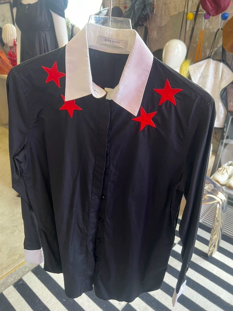 Givenchy Givenchy Five-pointed star long sleeve shirt Size US S / EU 44-46 / 1 - 1 Thumbnail