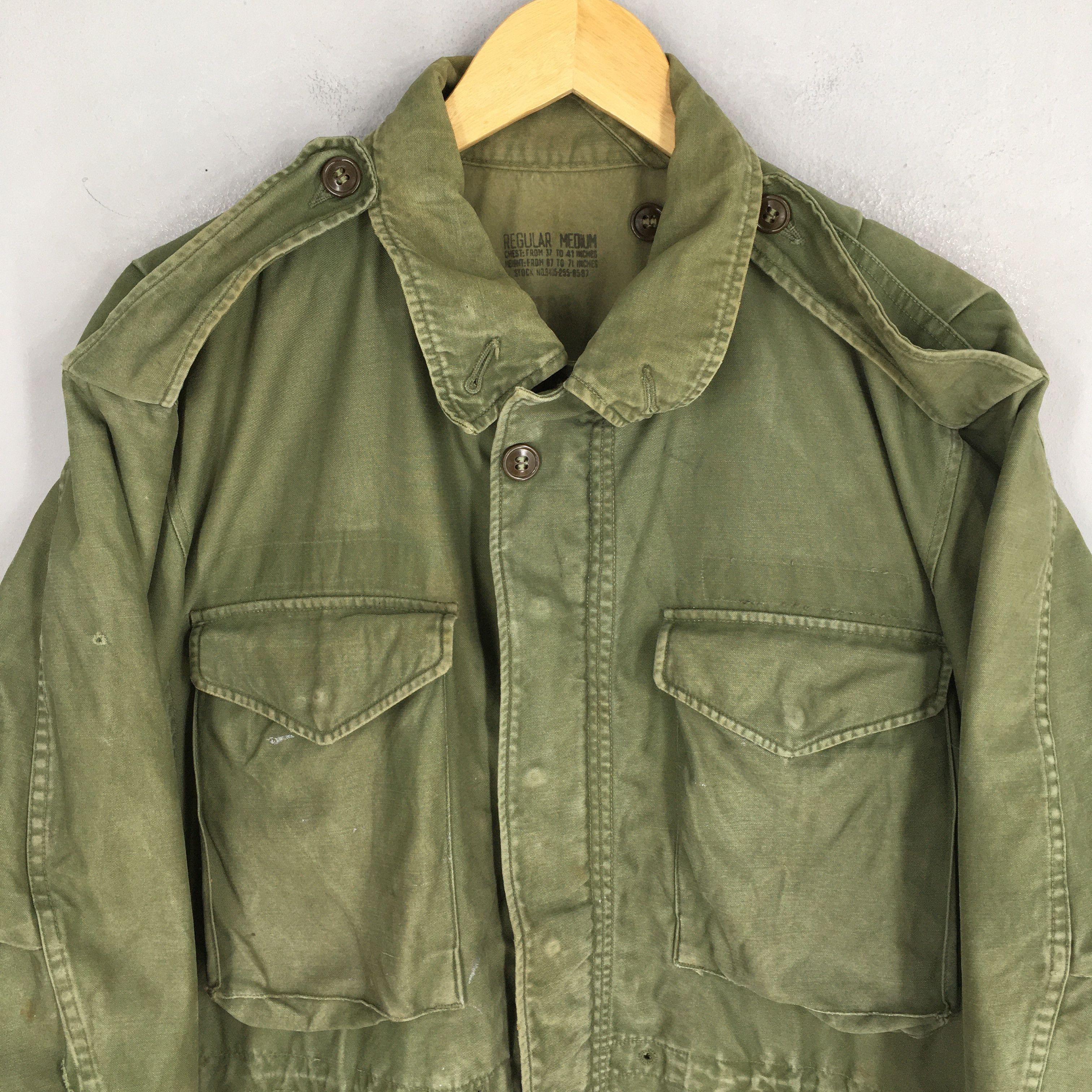Alpha Industries Vintage 60's M-51 US Army Field Jacket Medium Size US M / EU 48-50 / 2 - 2 Thumbnail