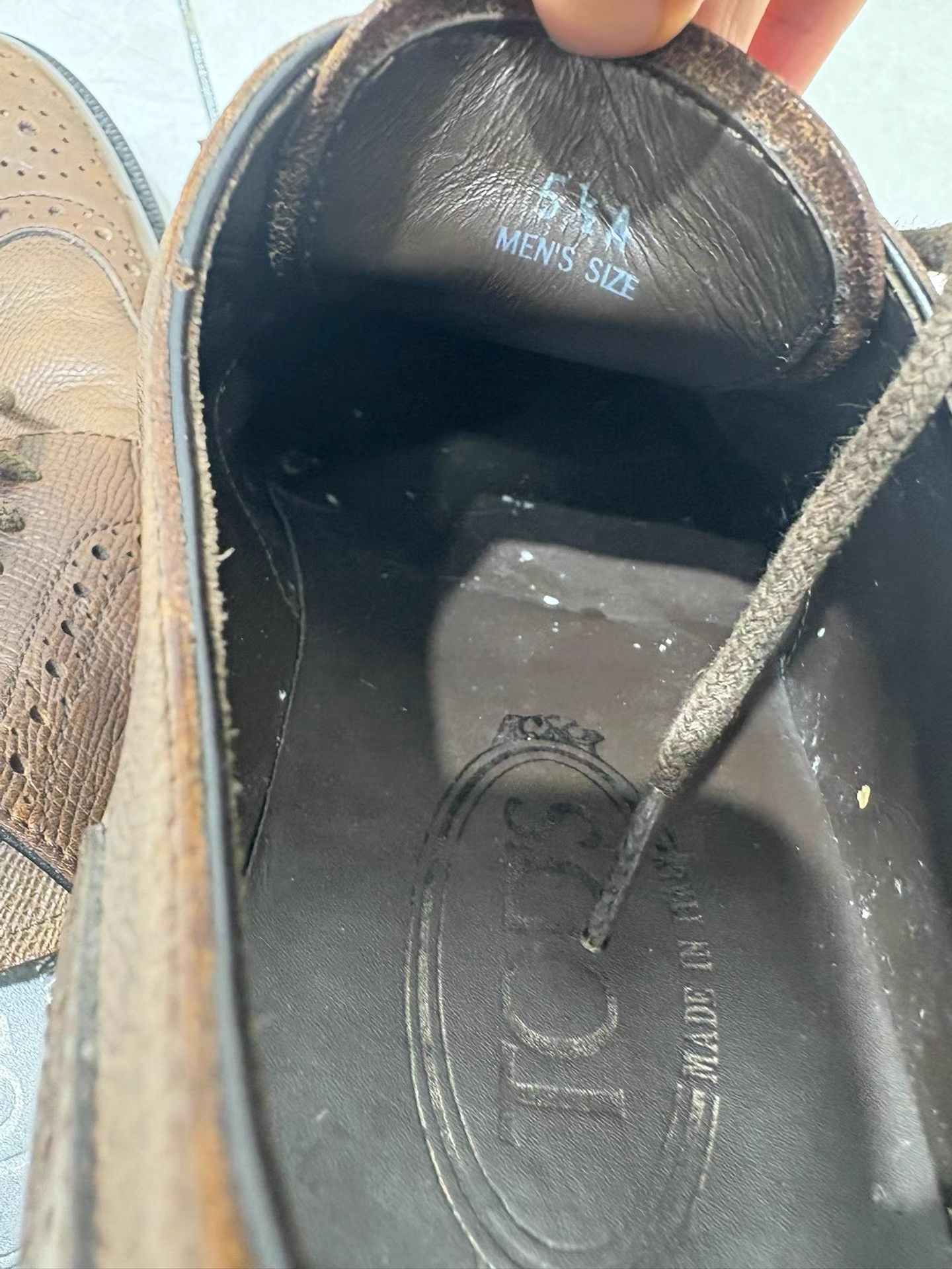 Tod's Tods Men's Shoes K29 Size US 7.5 / EU 40-41 - 4 Thumbnail