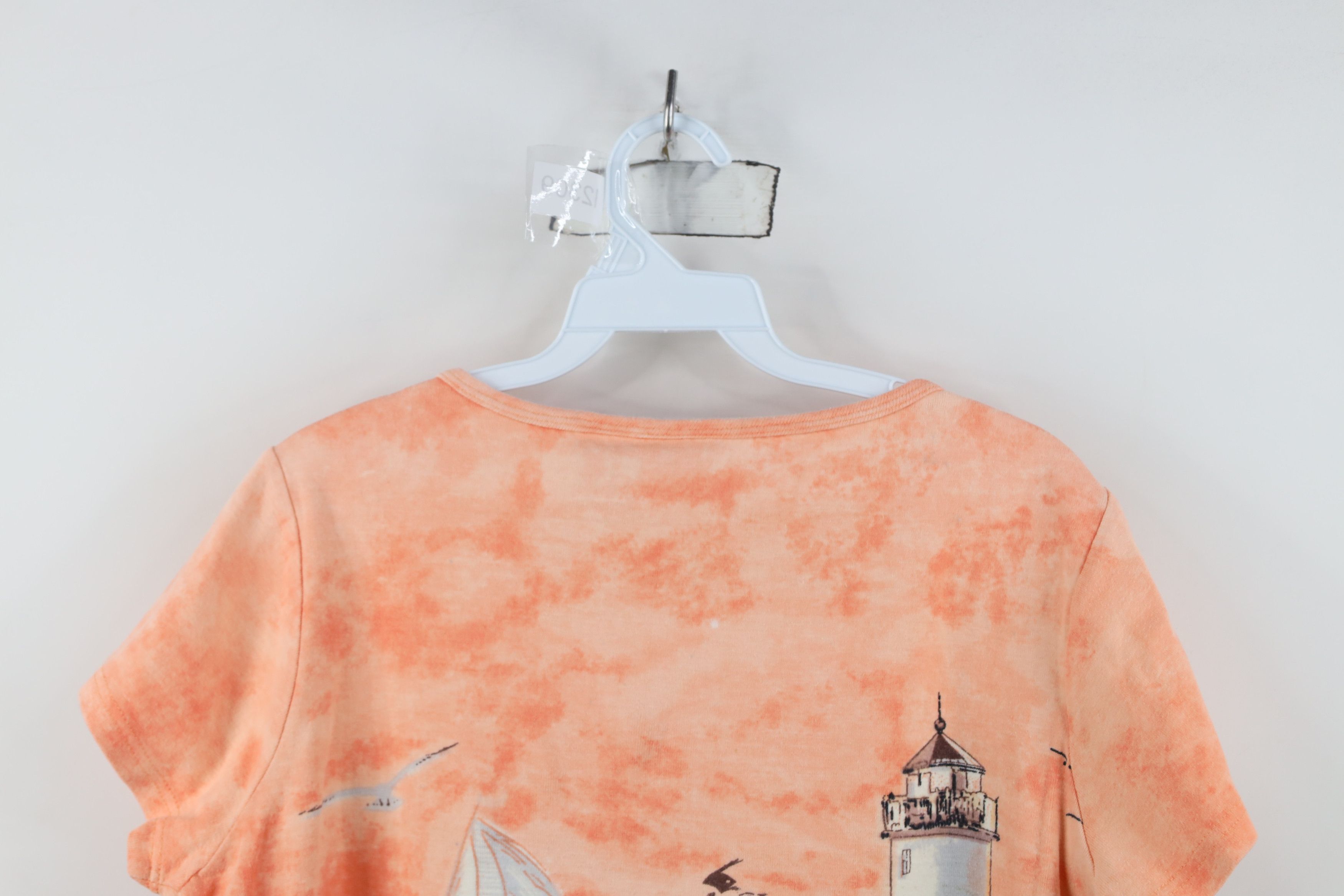 Vintage Vintage 90s Streetwear Babydoll Cropped Ribbed Knit T-Shirt Size L / US 10 / IT 46 - 13 Thumbnail