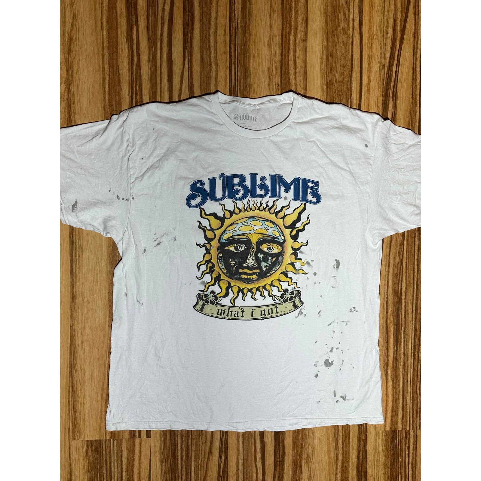 Sublime Nice Roughed Up Sublime What I Got Sun Print Tshirt Size 2XL Size US XXL / EU 58 / 5 - 2 Thumbnail
