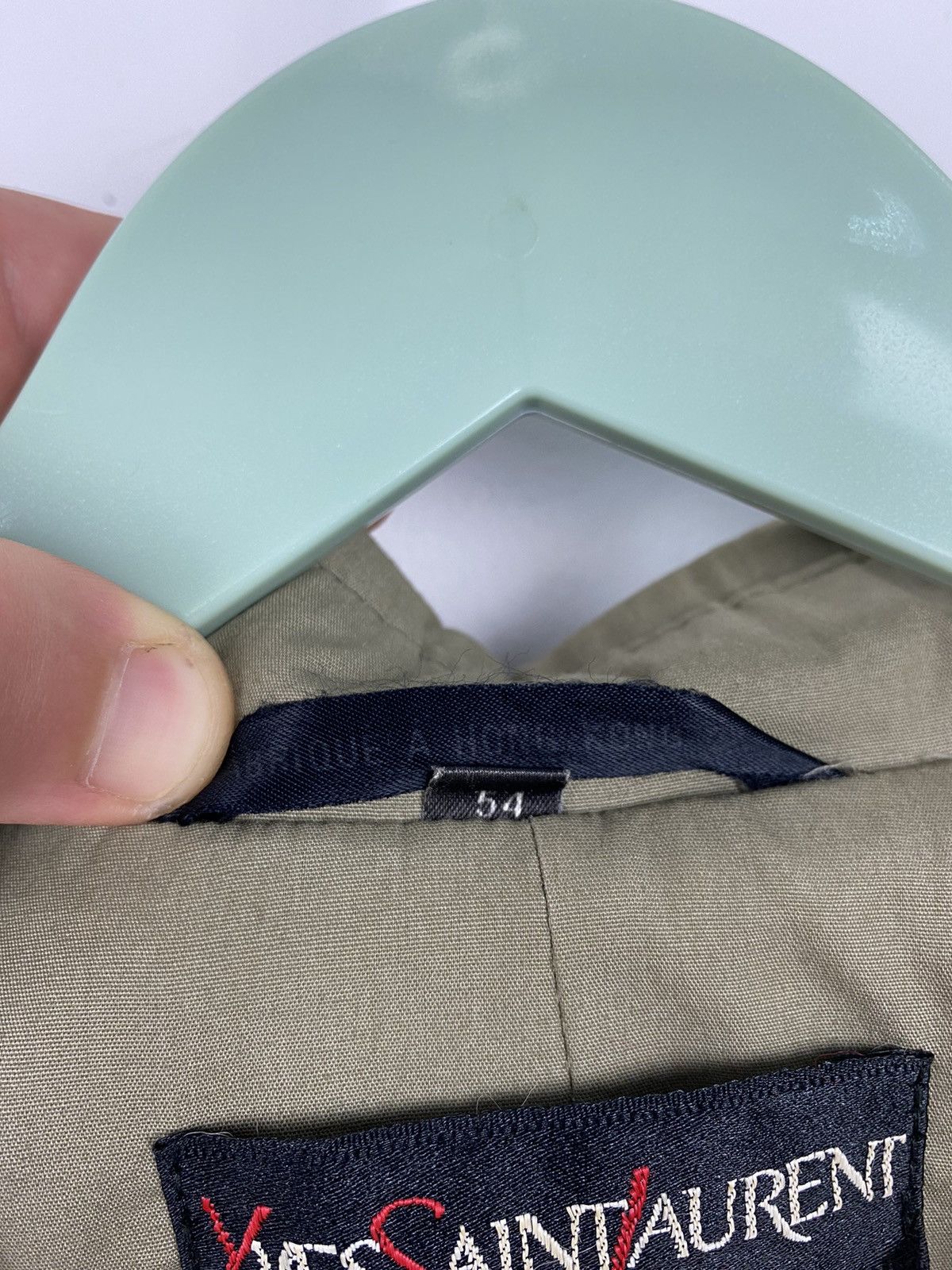 Yves Saint Laurent Vintage Yves Saint Laurent YSL Trench Coat 54 Burberry Size US L / EU 52-54 / 3 - 18 Thumbnail