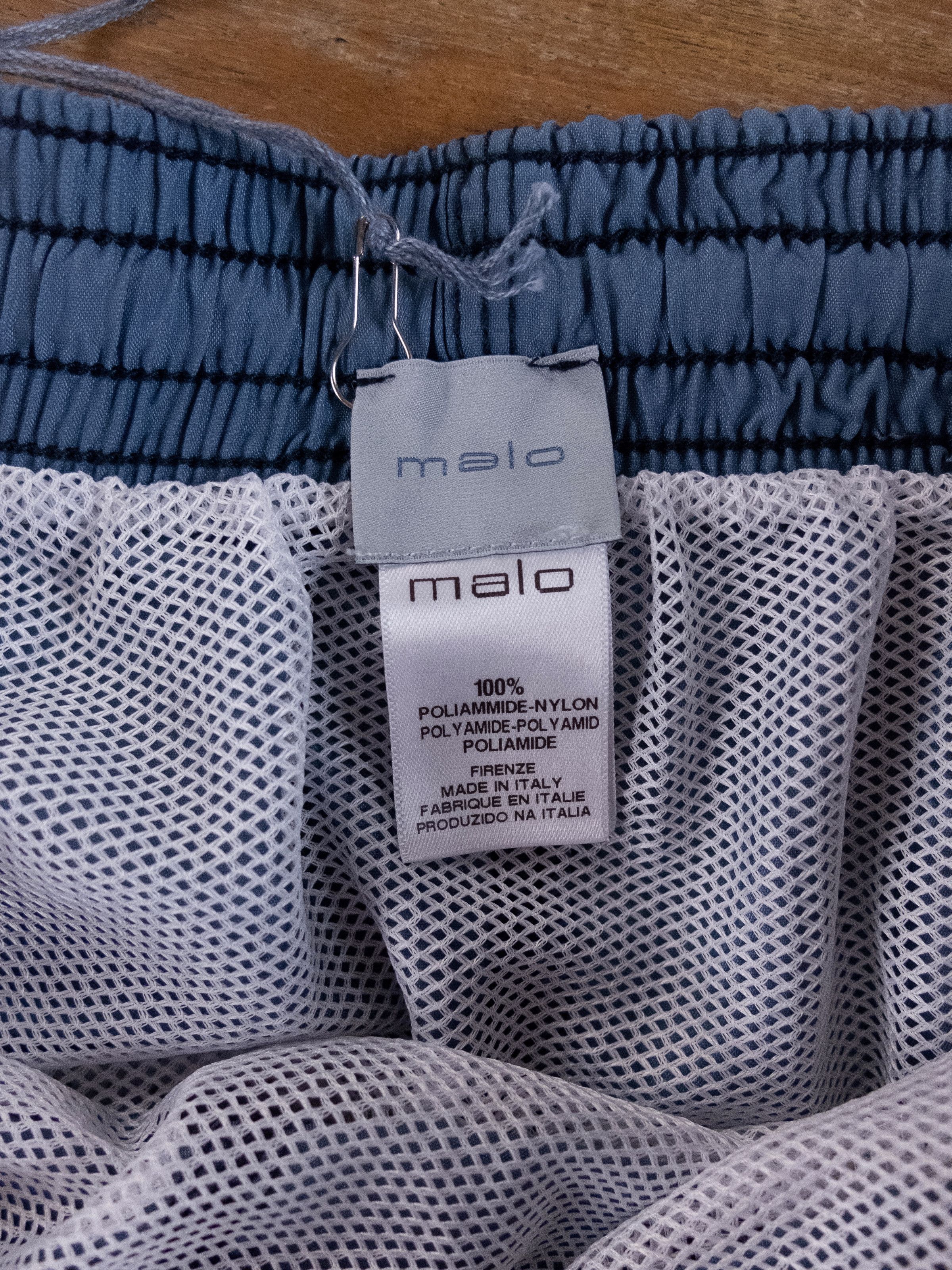 Malo MALO Optimum solid blue swim shorts XXL Italy Size US 38 / EU 54 - 3 Thumbnail
