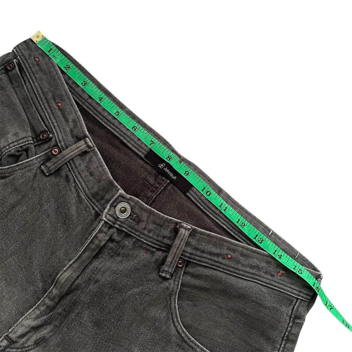 Japanese Brand Japanese Johnbull Faded Grey Denim Jeans Size US 32 / EU 48 - 10 Thumbnail