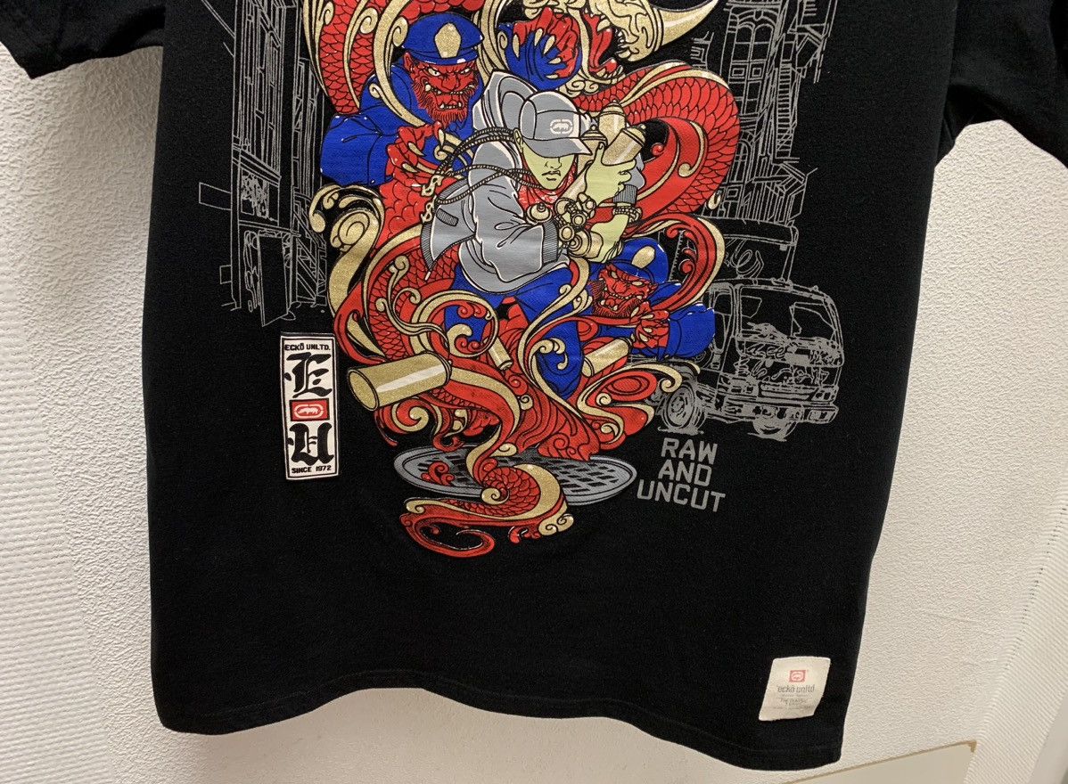 Ecko Unltd. Ecko United Unltd big logo rap black t-shirt M sz Size US M / EU 48-50 / 2 - 7 Thumbnail