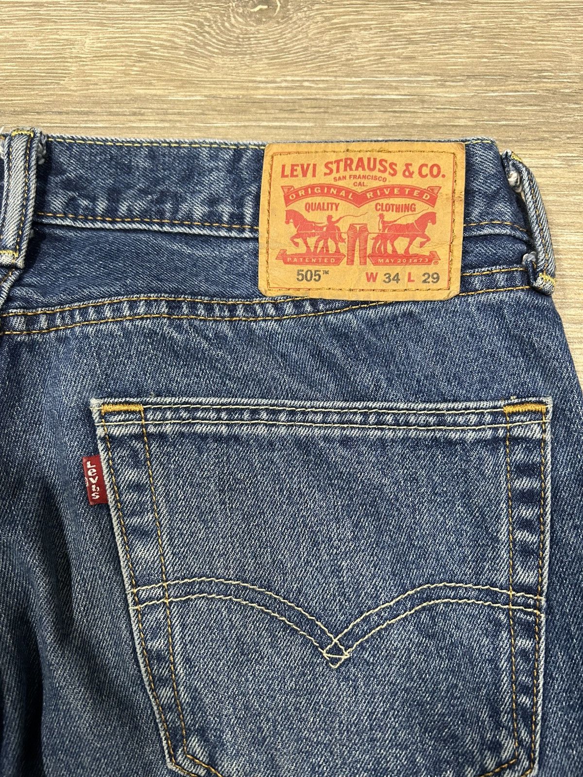 Levi's Levi’s 505 W34xl29 Size US 34 / EU 50 - 5 Thumbnail