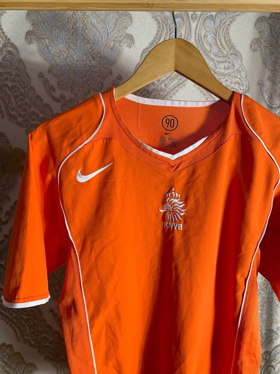 Nike VERY RARE NIKE NETHERLANDS KNVB RETRO SOCCER JERSEY Y2K 90s Size US M / EU 48-50 / 2 - 2 Thumbnail