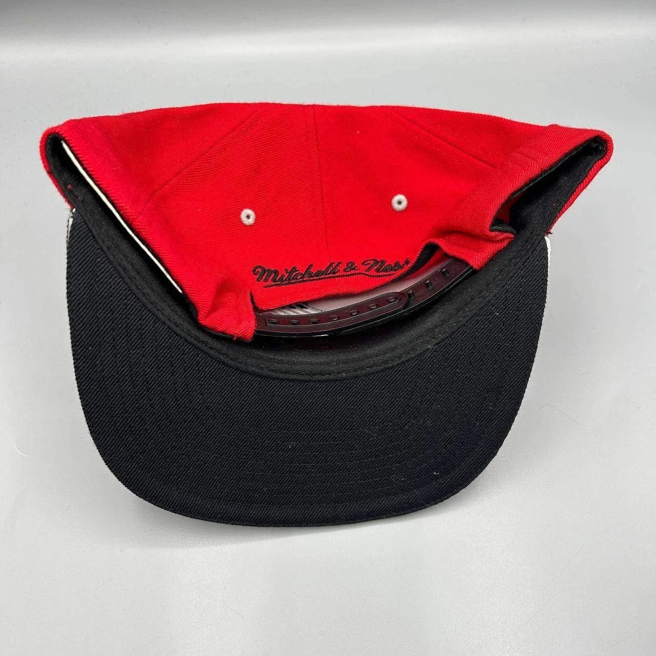 Mitchell & Ness Portland Trail Blazers Hat Men Embroidered Snap Back Wool Size ONE SIZE - 5 Thumbnail