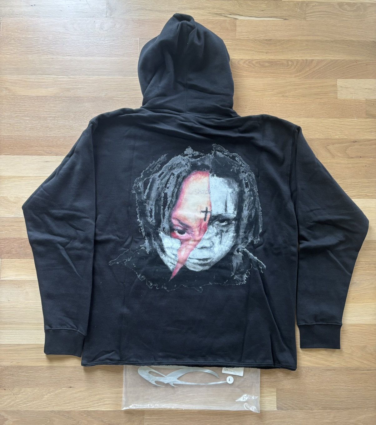 Revenge × Trippie Redd Revenge Trippie Redd Arch Logo Hoodie Size US L / EU 52-54 / 3 - 4 Thumbnail