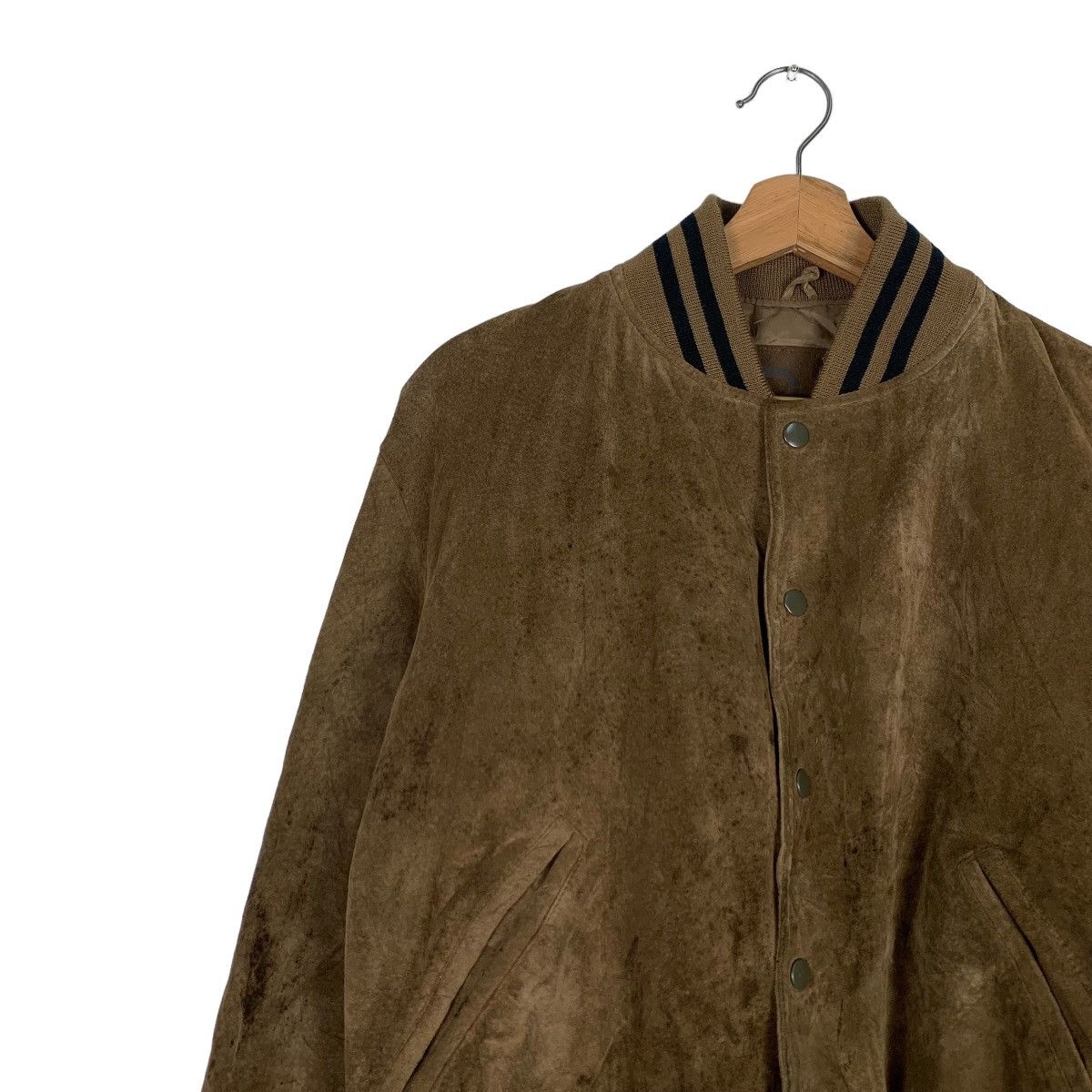 PERSON'S PERSON’S Big Logo Pigskin Leather Varsity Jacket #0925-C41 Size US M / EU 48-50 / 2 - 8 Thumbnail