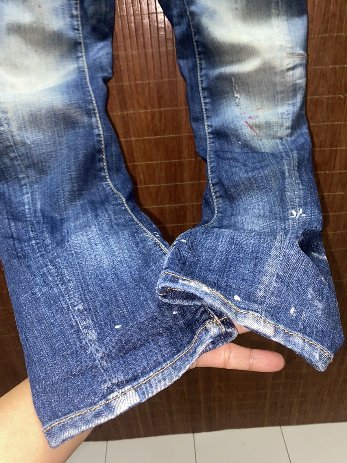 Dsquared2 DSQUARED2 Distressed Jeans Size US 32 / EU 48 - 19 Thumbnail