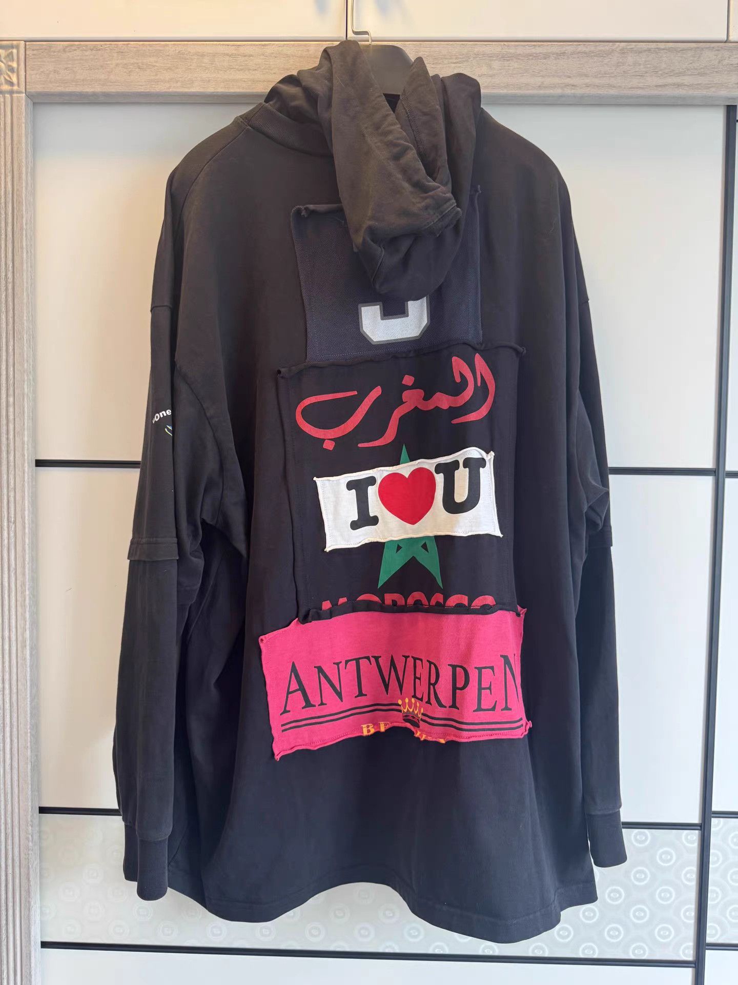 Vetements Vetements Patchwork Hoodie Size US S / EU 44-46 / 1 - 2 Thumbnail