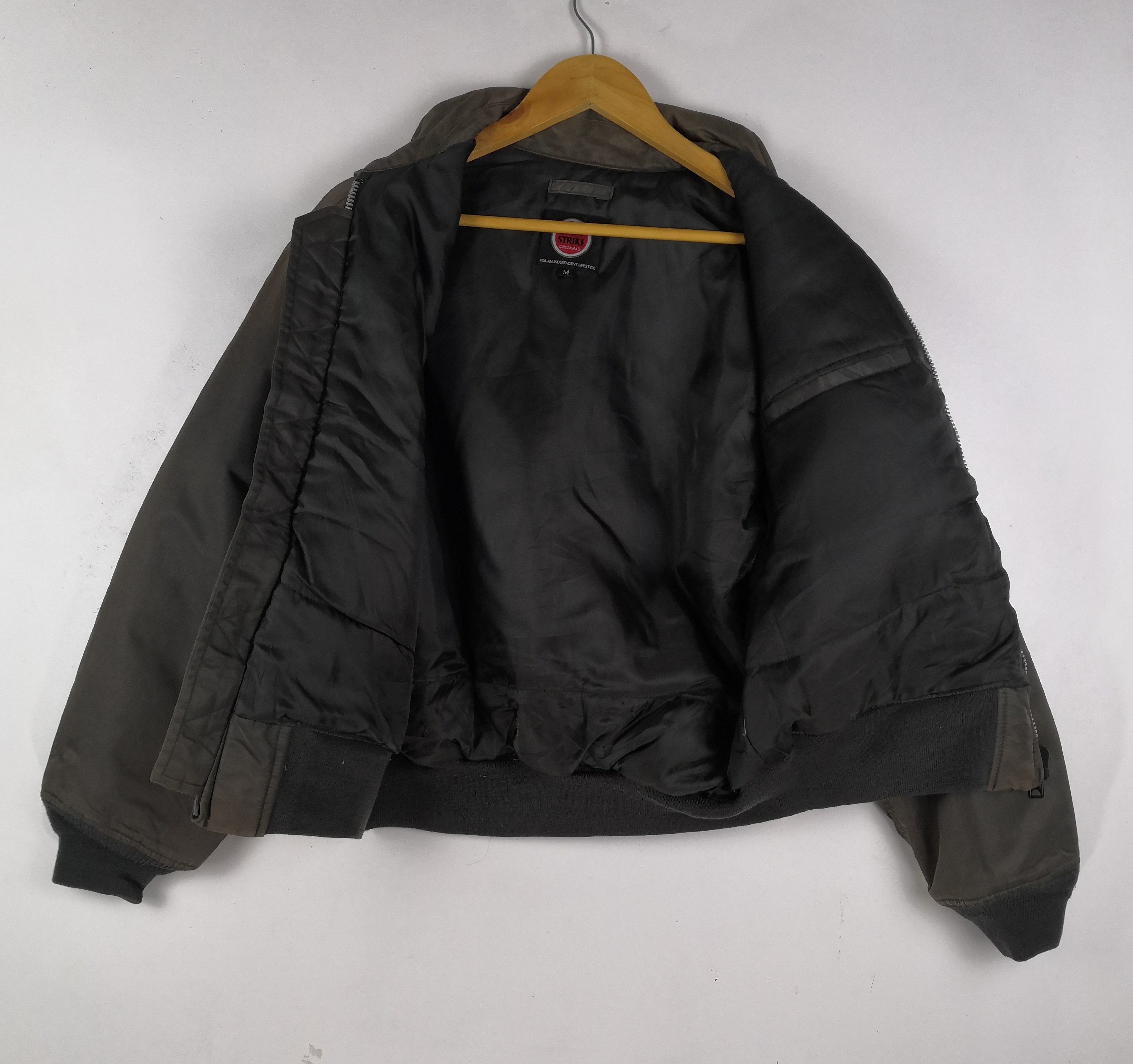 Vintage Vintage Lucky Strike Bomber Jacket U.S Air Force Jacket Size US M / EU 48-50 / 2 - 2 Thumbnail