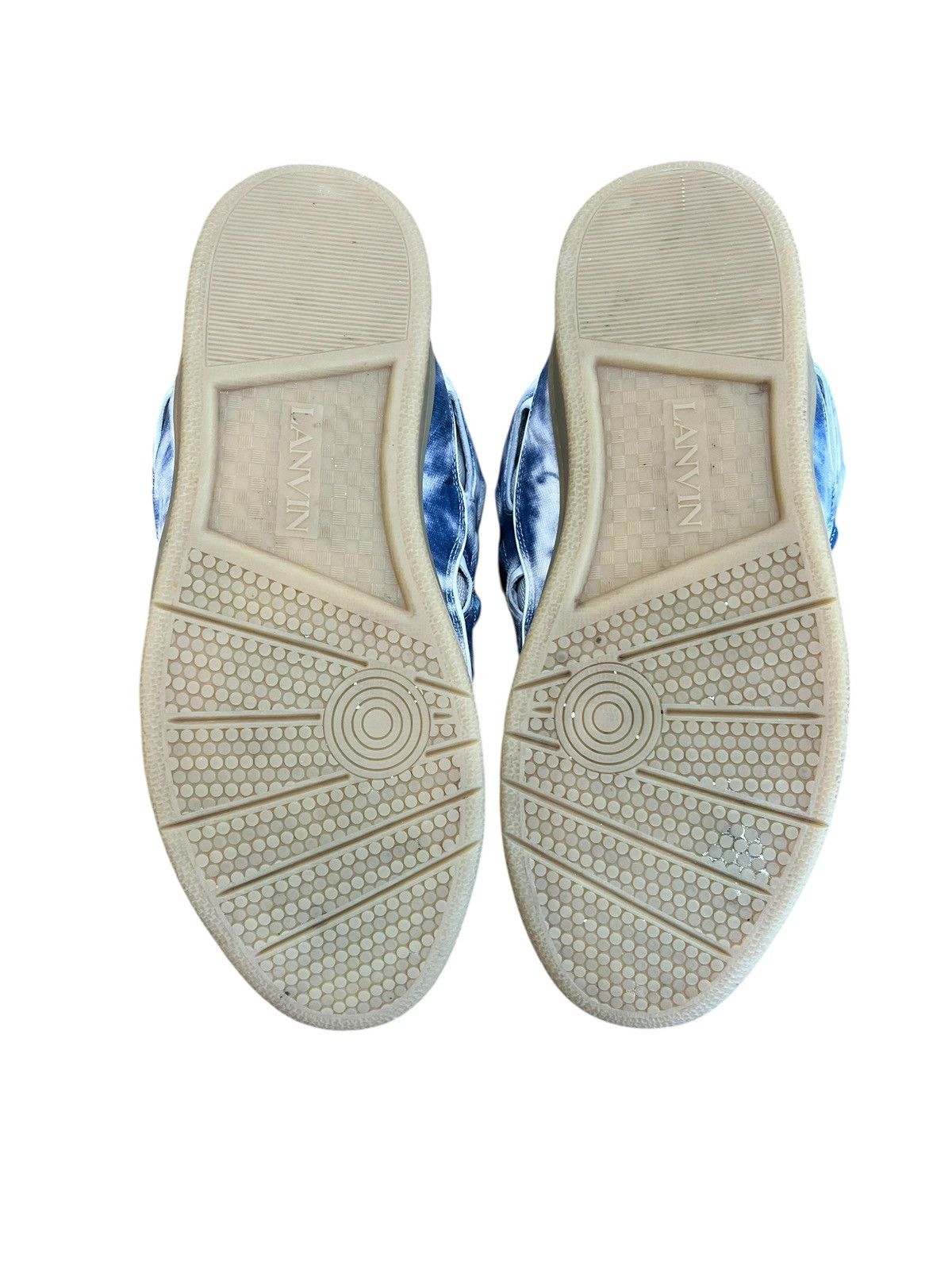 Lanvin Lanvin Curb Sneaker Washed Denim Size US 12 / EU 45 - 7 Thumbnail