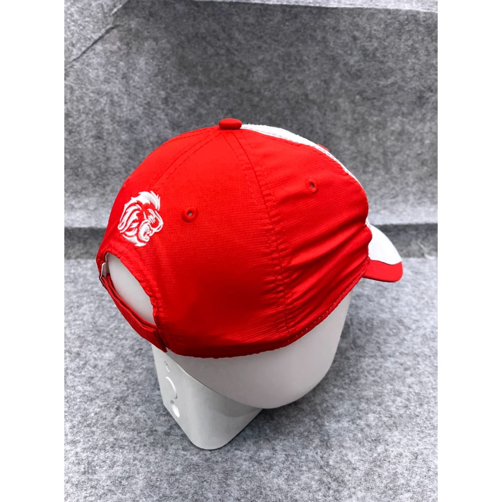 Vintage Republica Escarlata Hat Strap Back Adult One Size Red White Polyester Size ONE SIZE - 7 Thumbnail