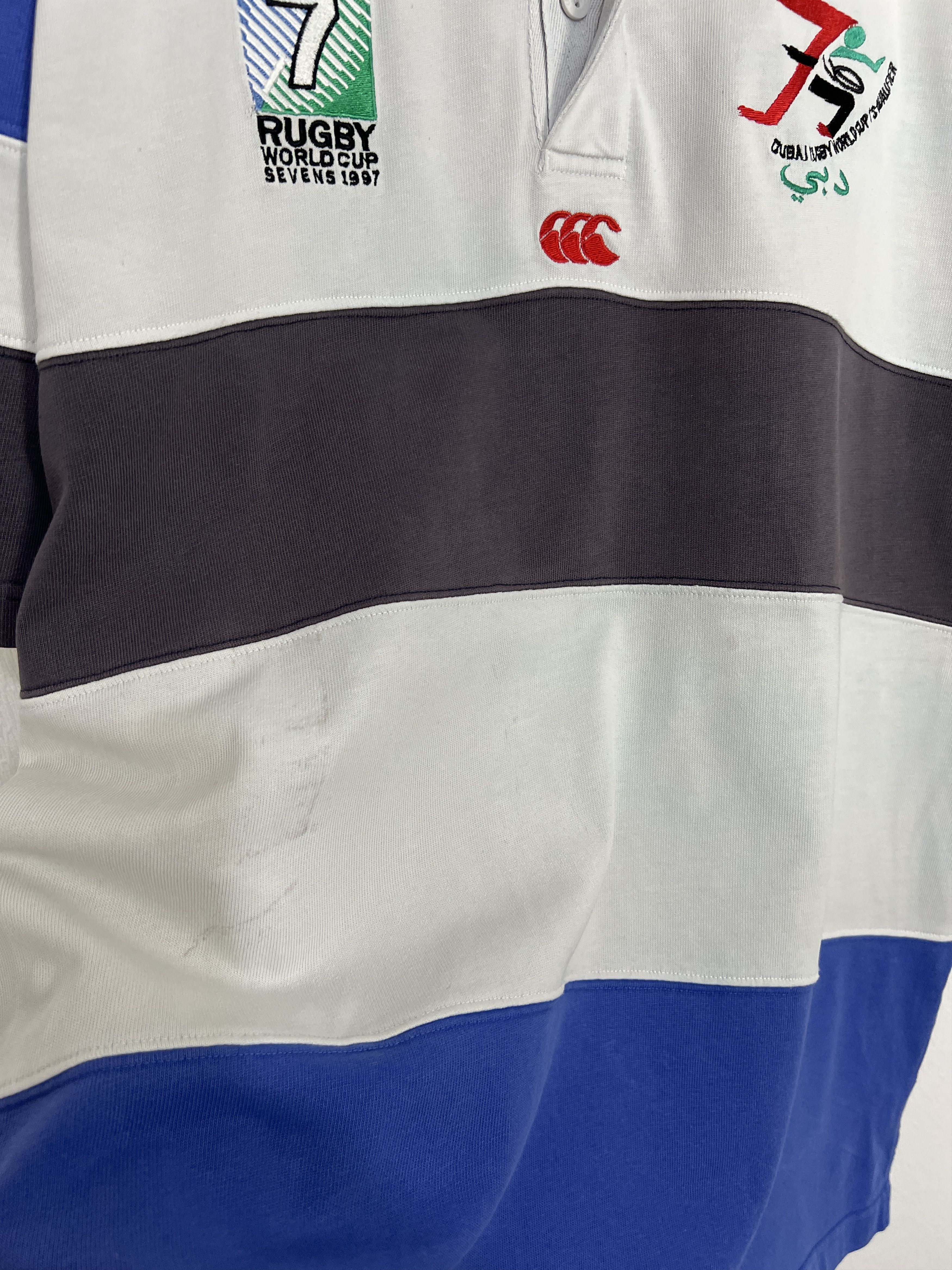 Vintage Canterbury Hong Kong Rugby Union World Cup Jersey Trikot Size US XL / EU 56 / 4 - 6 Thumbnail
