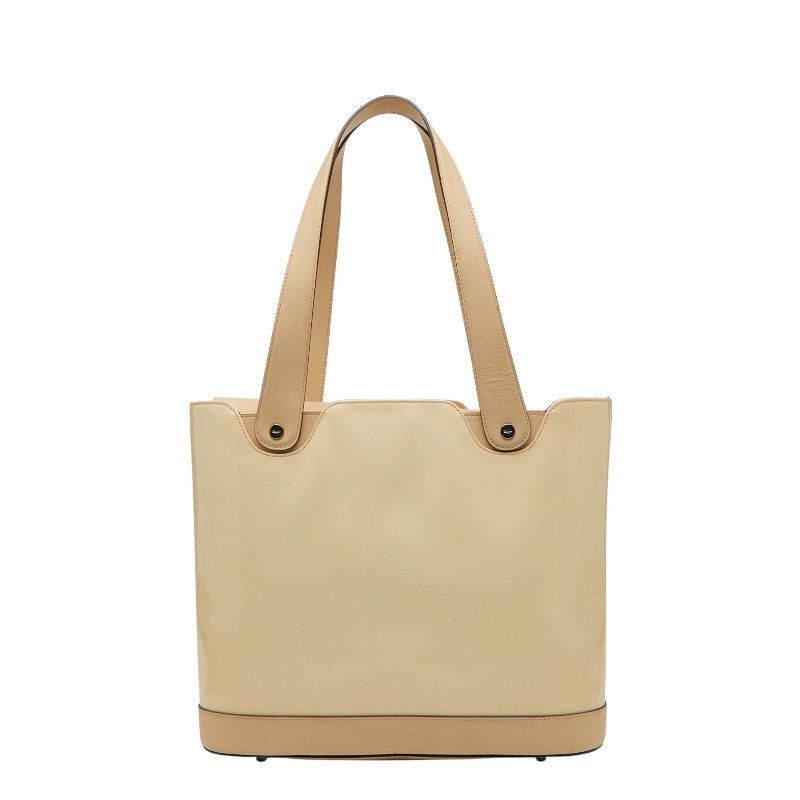 Salvatore Ferragamo Salvatore Ferragamo Patent Leather Handbag Leather Handbag DUTY FREE for USA