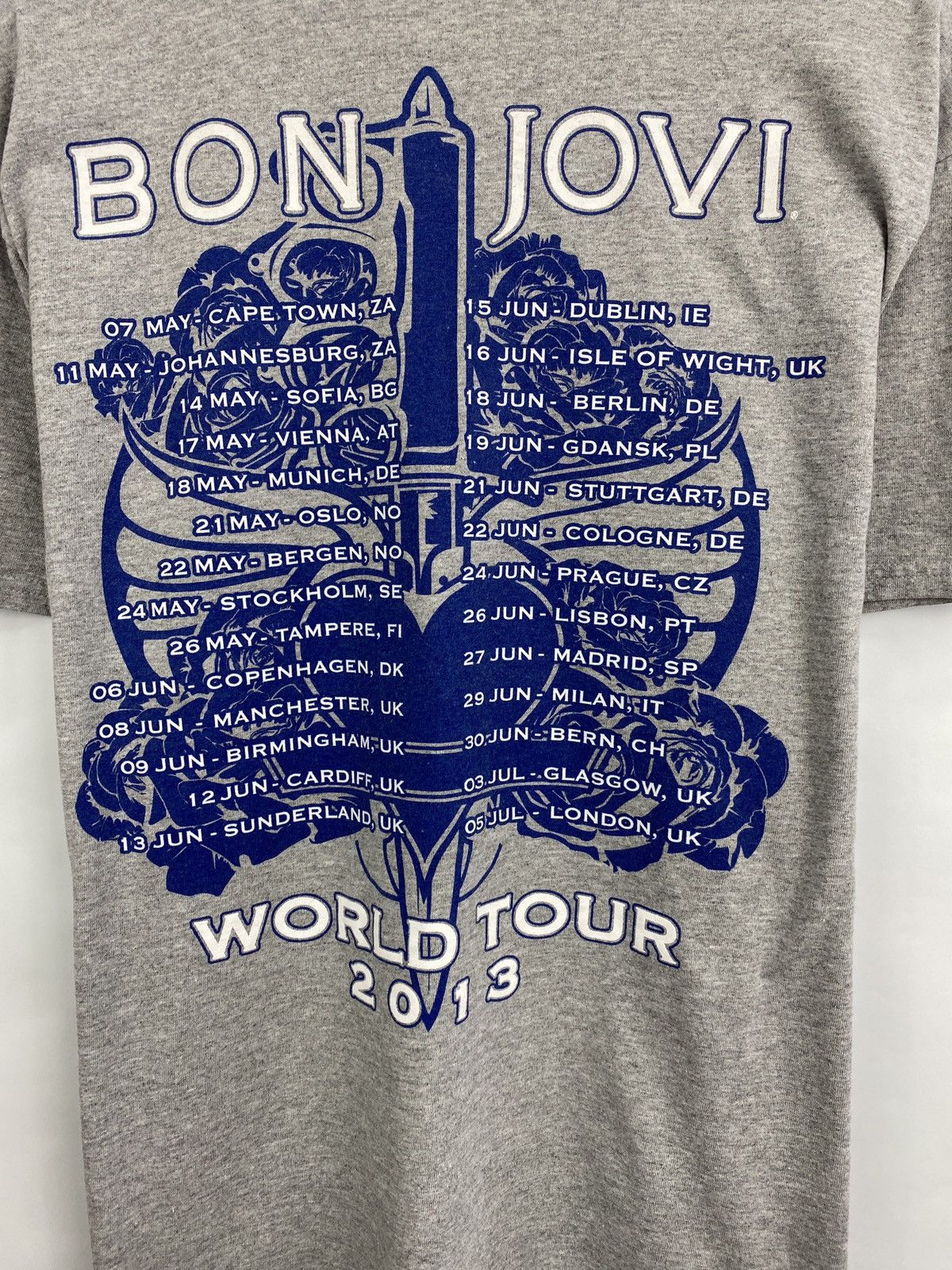 Bon Jovi 🇺🇸Vintage Bon Jovi What About Now Tour T-Shirt Rare Retro Size US L / EU 52-54 / 3 - 8 Thumbnail