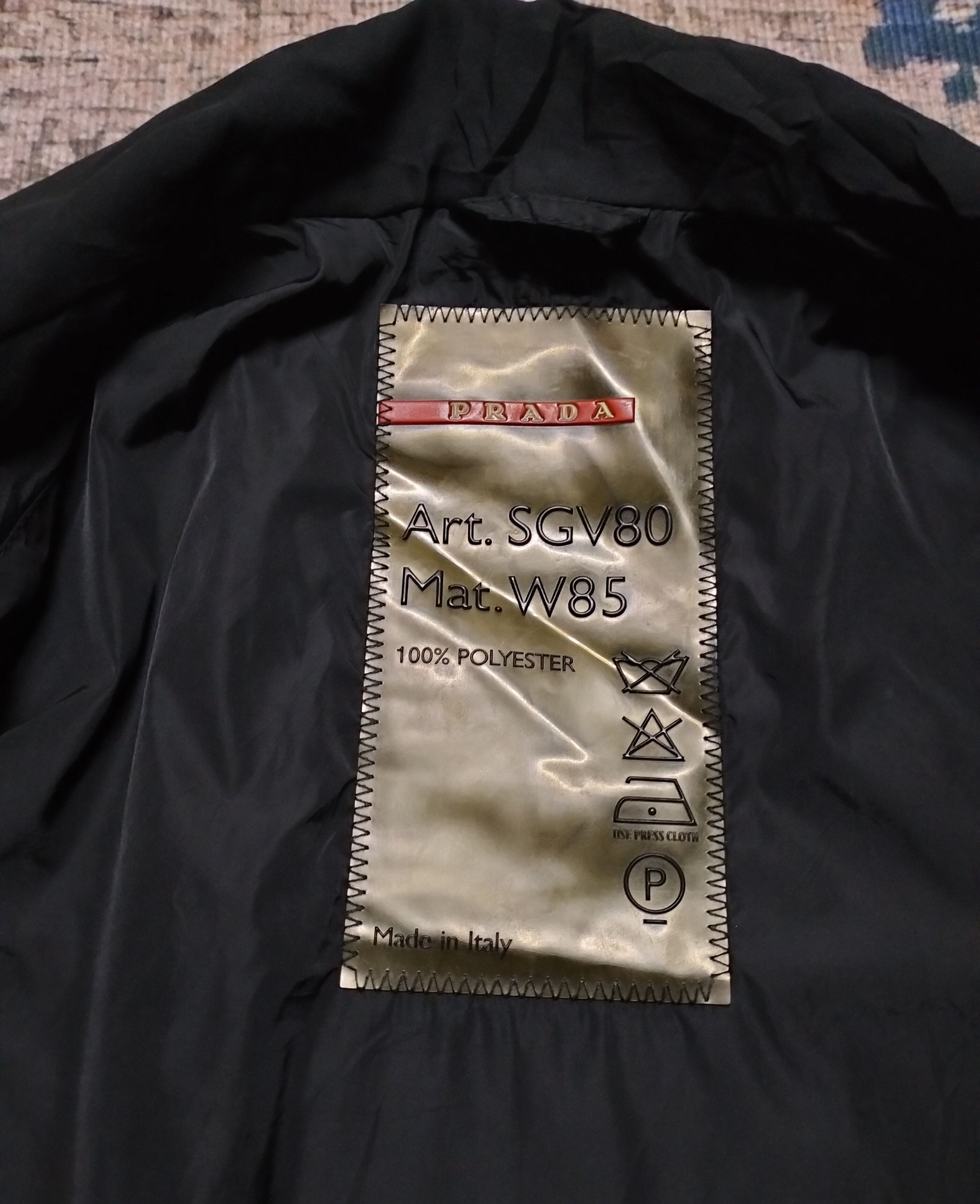 Prada Prada sports Gore-tex Polyester Jacket Size US L / EU 52-54 / 3 - 16 Thumbnail