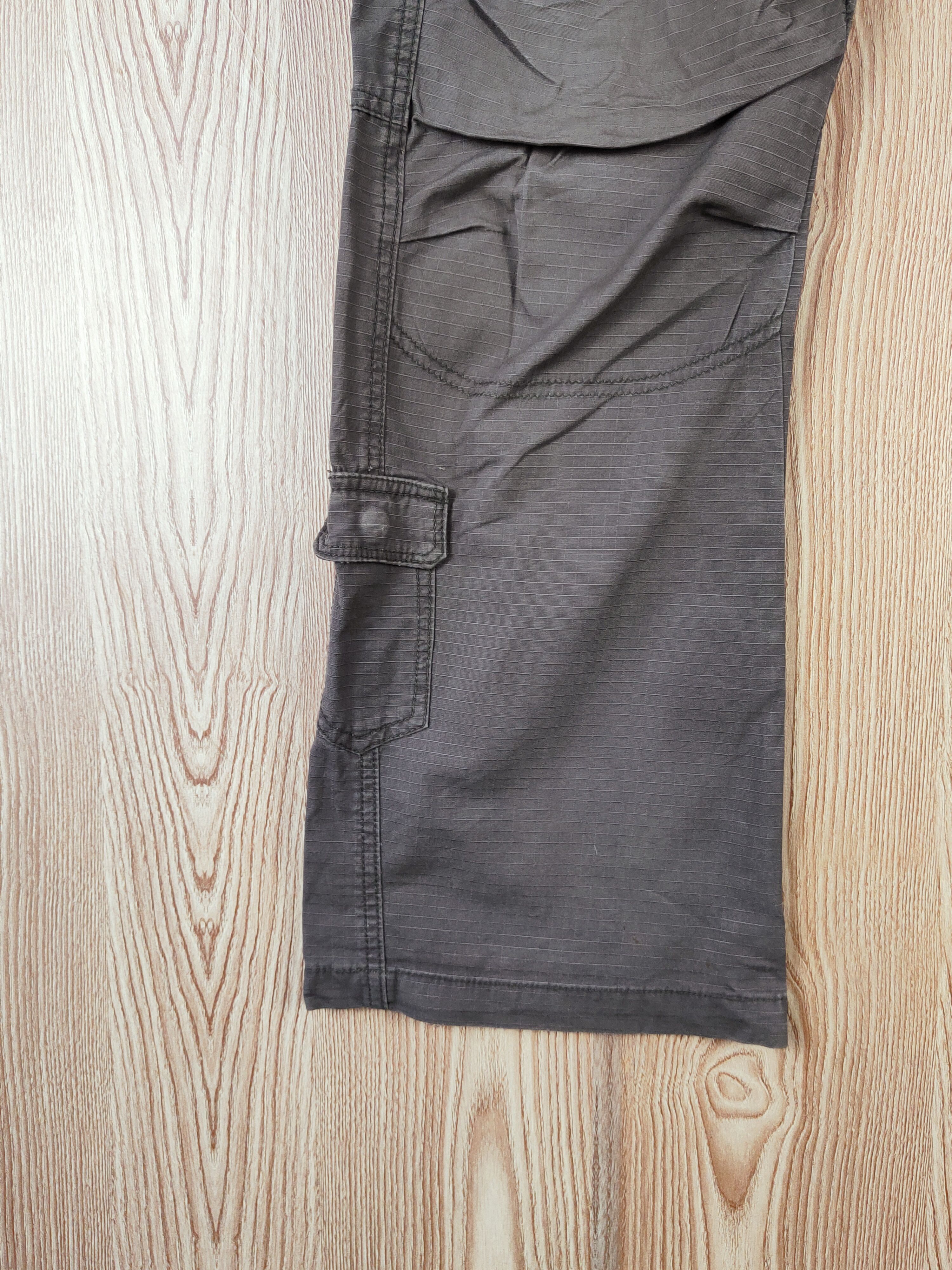 Japanese Brand Z-07B52X Dark Brown Multipocket Tactical Cargo Pants #W198 Size US 34 / EU 50 - 5 Thumbnail