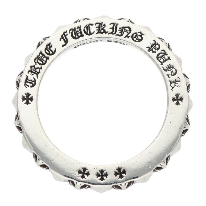 Chrome Hearts Chrome Hearts True Fuckin Punk Silver Ring Size ONE SIZE - 1 Thumbnail