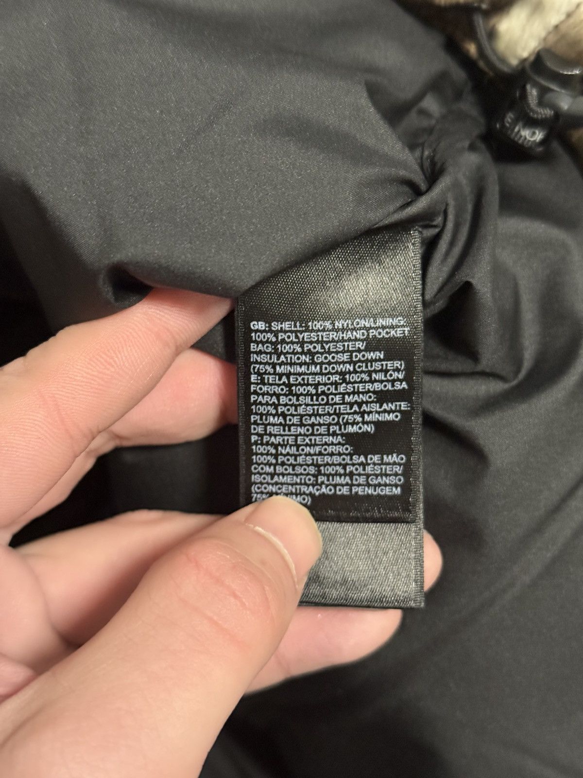 The North Face Supreme tnf North face Fur print nuptse jacket Size US S / EU 44-46 / 1 - 9 Thumbnail