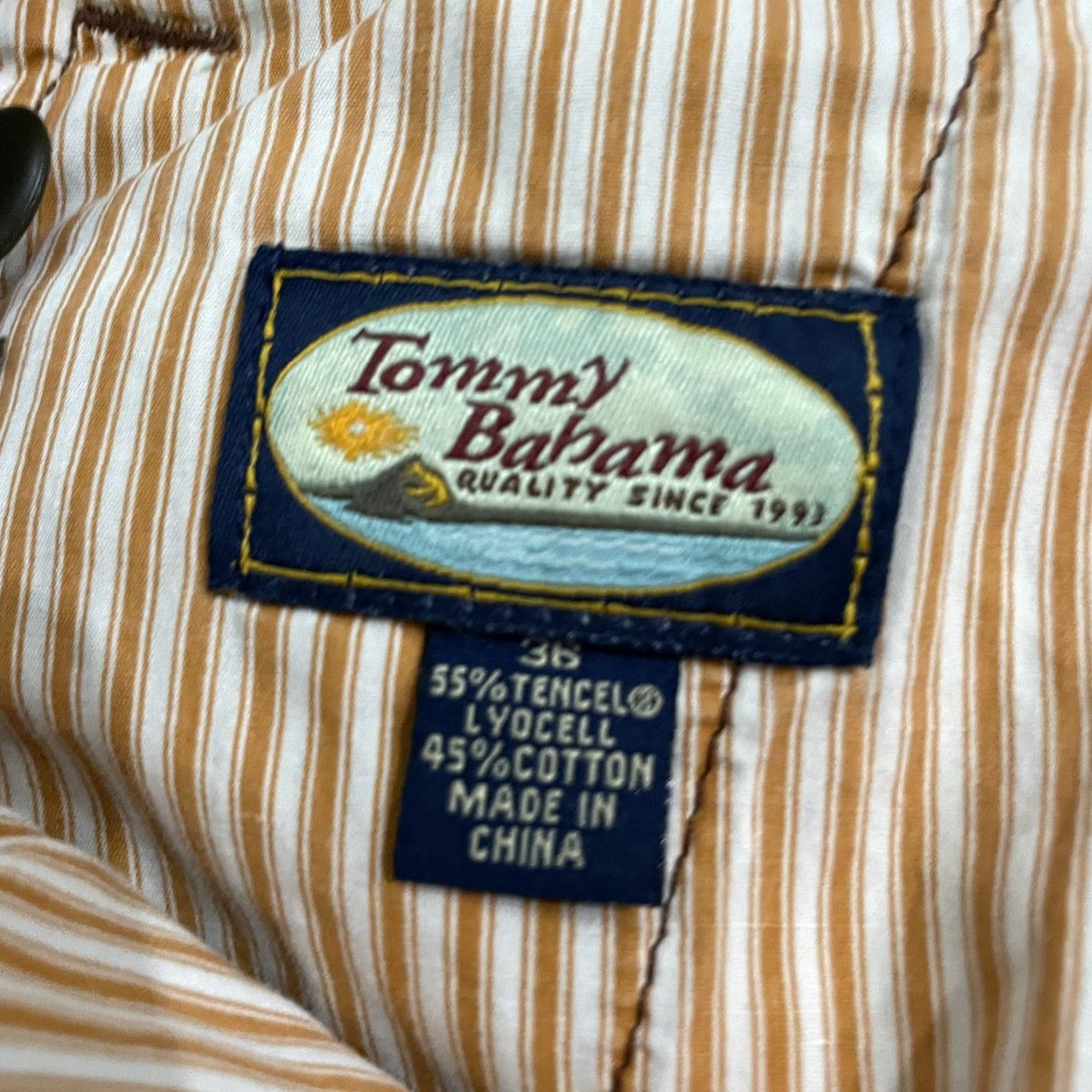 Tommy Bahama Tommy Bahama relax Cotton Blend Brown Shorts Mens Size 36 Size US 36 / EU 52 - 4 Thumbnail