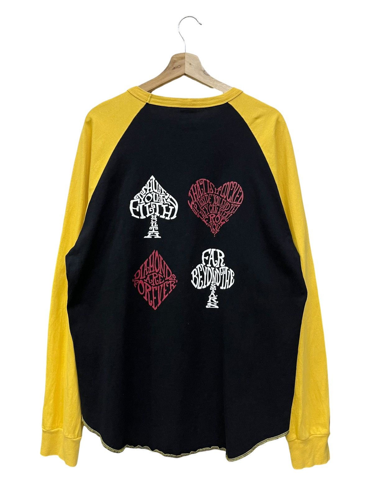 Schott Schott NYC Iconic Girl Graphic Raglan - Hysteric Glamour Era Size US XL / EU 56 / 4 - 3 Thumbnail
