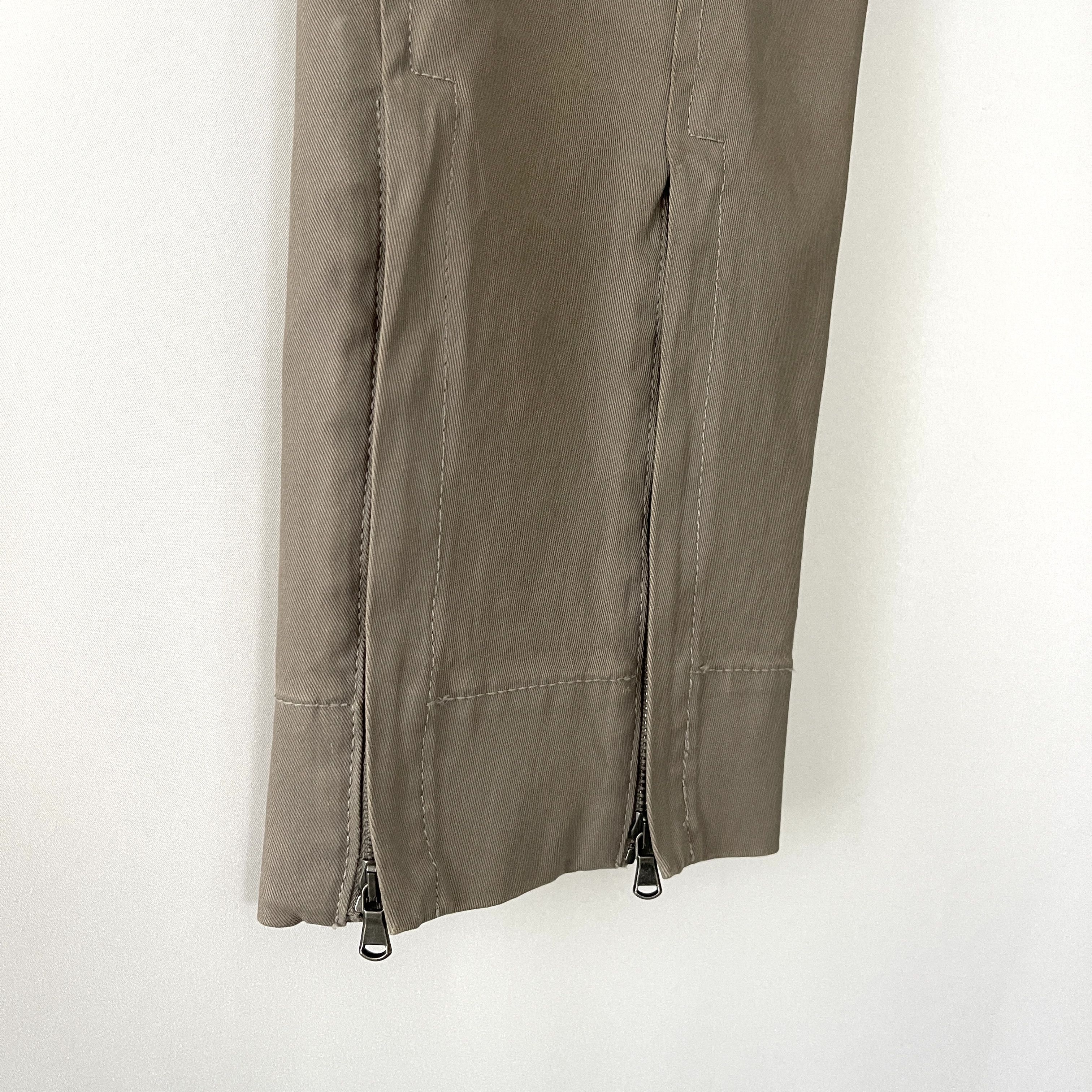Ilaria Nistri ILARIA NISTRI Waxed Cotton Pants size 42 IT Size 28" / US 6 / IT 42 - 4 Thumbnail