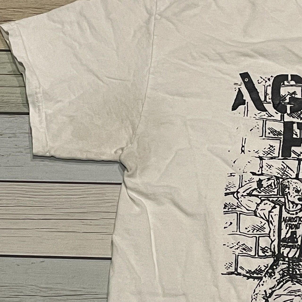 Band Tees Rare Agnostic Front Hardcore Band Tour Tee Size US M / EU 48-50 / 2 - 5 Thumbnail