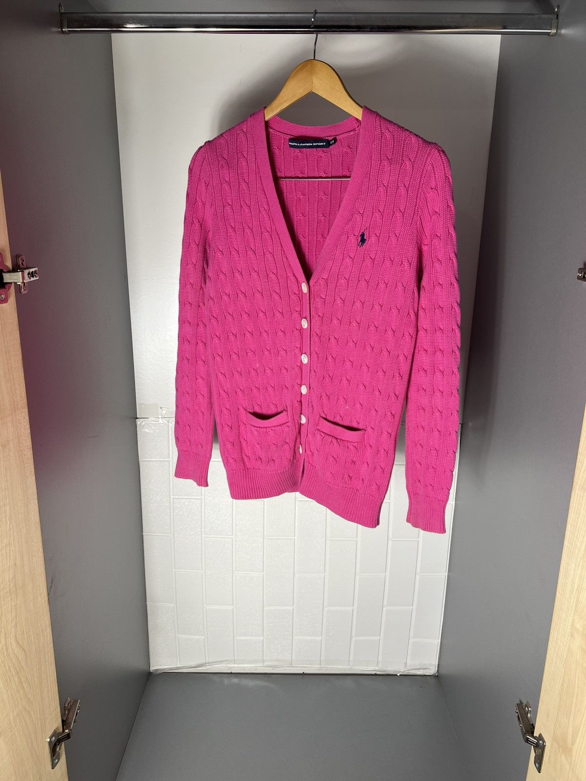 Polo Ralph Lauren VINTAGE POLO RALPH LAUREN KNIT CARDIGAN SWEATER DESIGNER 90s Size M / US 6-8 / IT 42-44 - 6 Thumbnail
