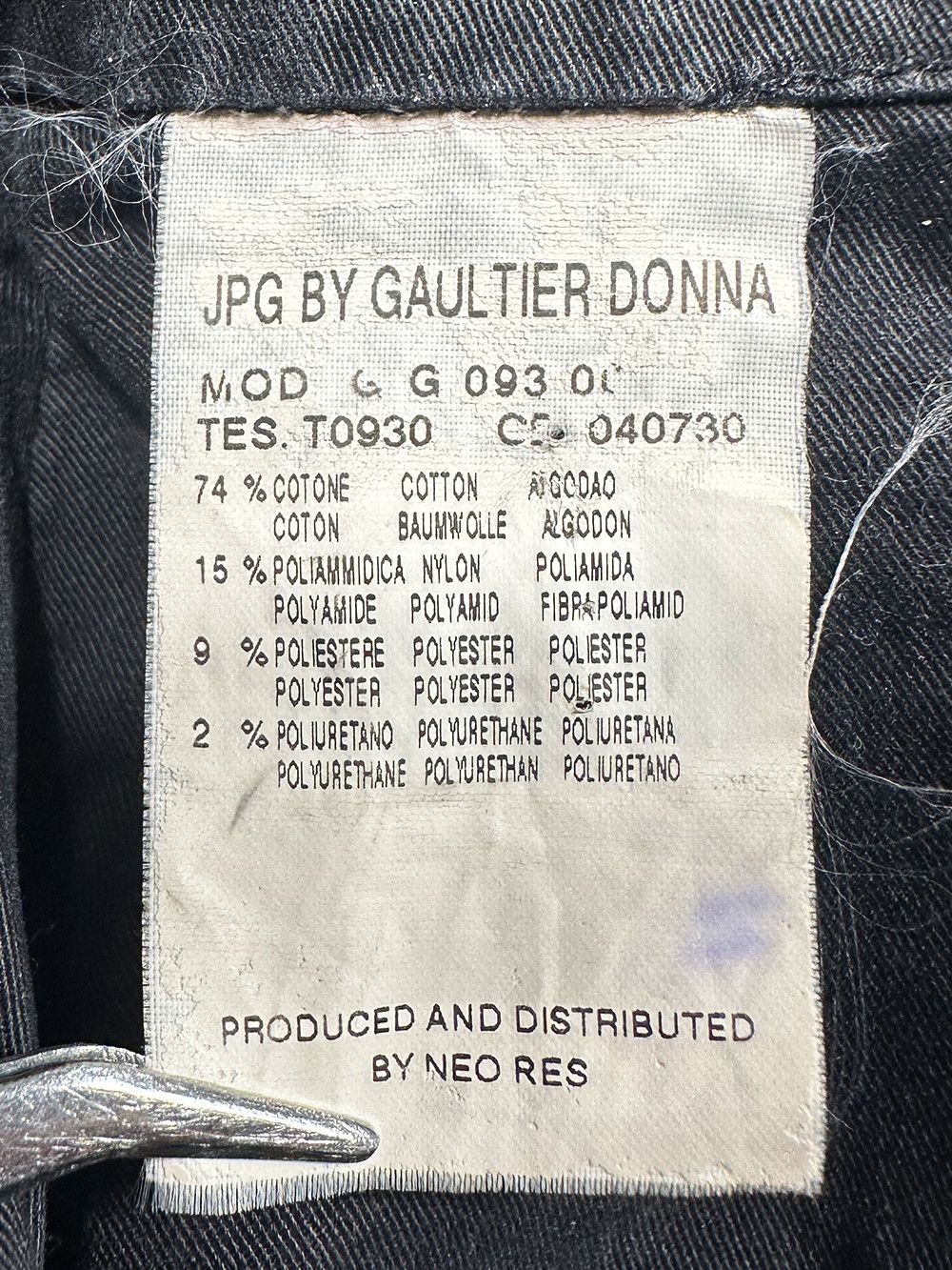 Jean Paul Gaultier Jean Paul Gaultier AW03 Bondage Cargo Skirt Size 28" / US 6 / IT 42 - 12 Thumbnail