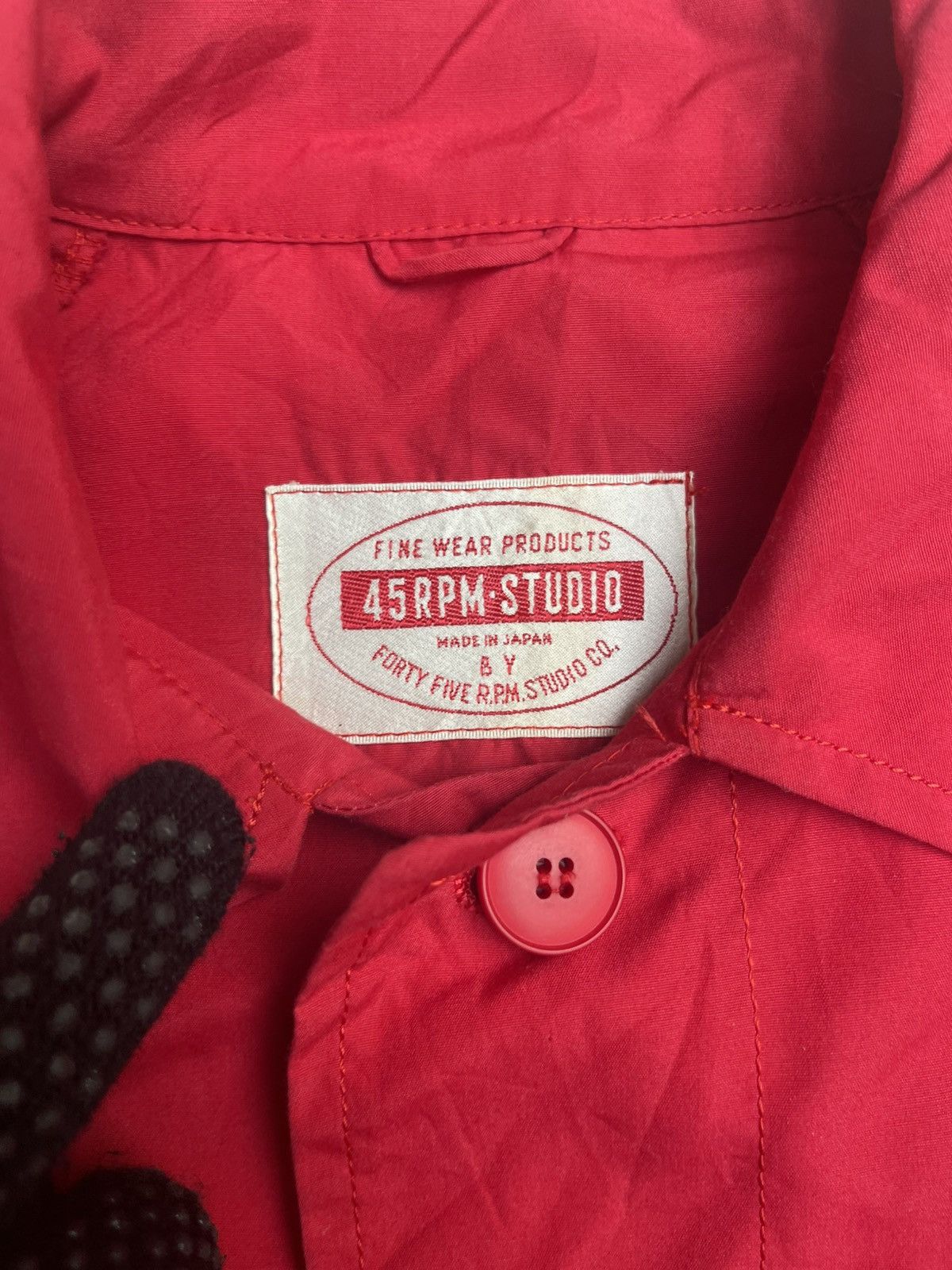 45rpm Vintage 45RPM Studio Long Jacket Hidden Placket - Japan Made Size US L / EU 52-54 / 3 - 3 Thumbnail